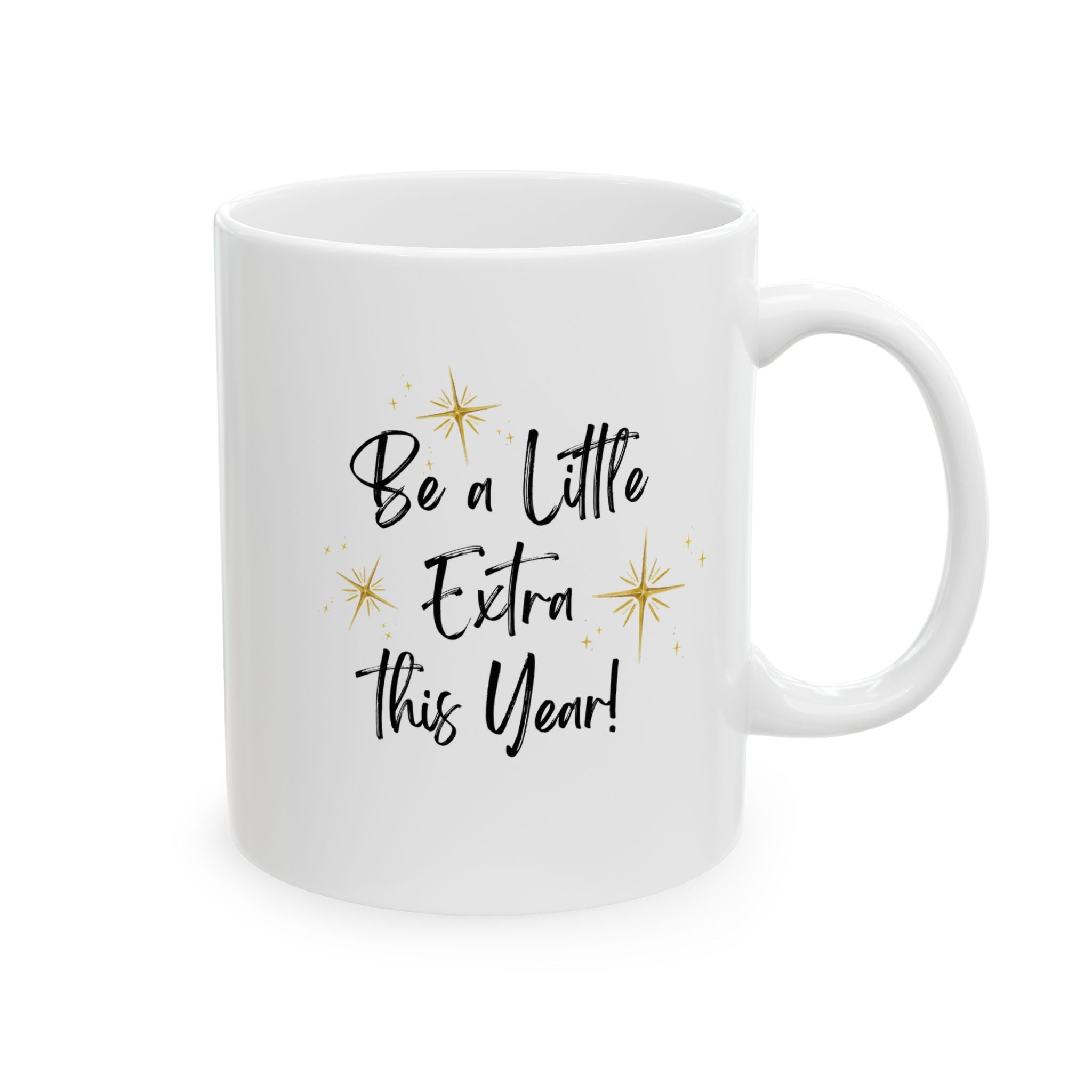 Start the Day with Magic Ceramic Mug — Inspirational Coffee & Tea Cup