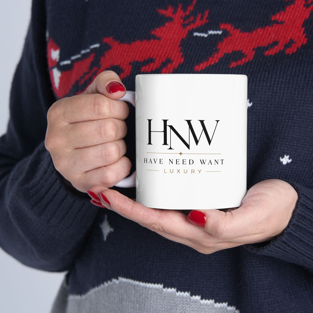 HNW Have Need Want Luxury Mug