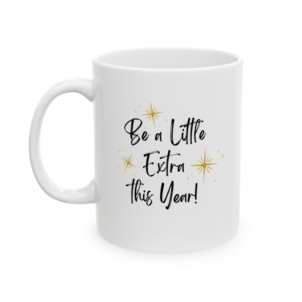 Start the Day with Magic Ceramic Mug — Inspirational Coffee & Tea Cup