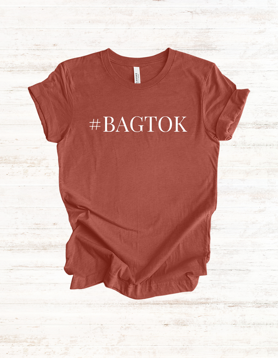 #BAGTOK T-Shirt | Trendy Hashtag Graphic Tee, Social Media Slogan Shirt