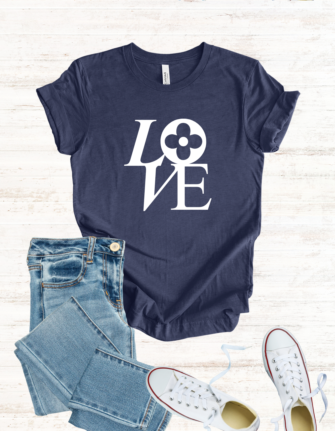 LOVE T-shirt | Graphic Tee | Valentine's Day T-Shirt | Love Day | Casual Short Sleeve Tee
