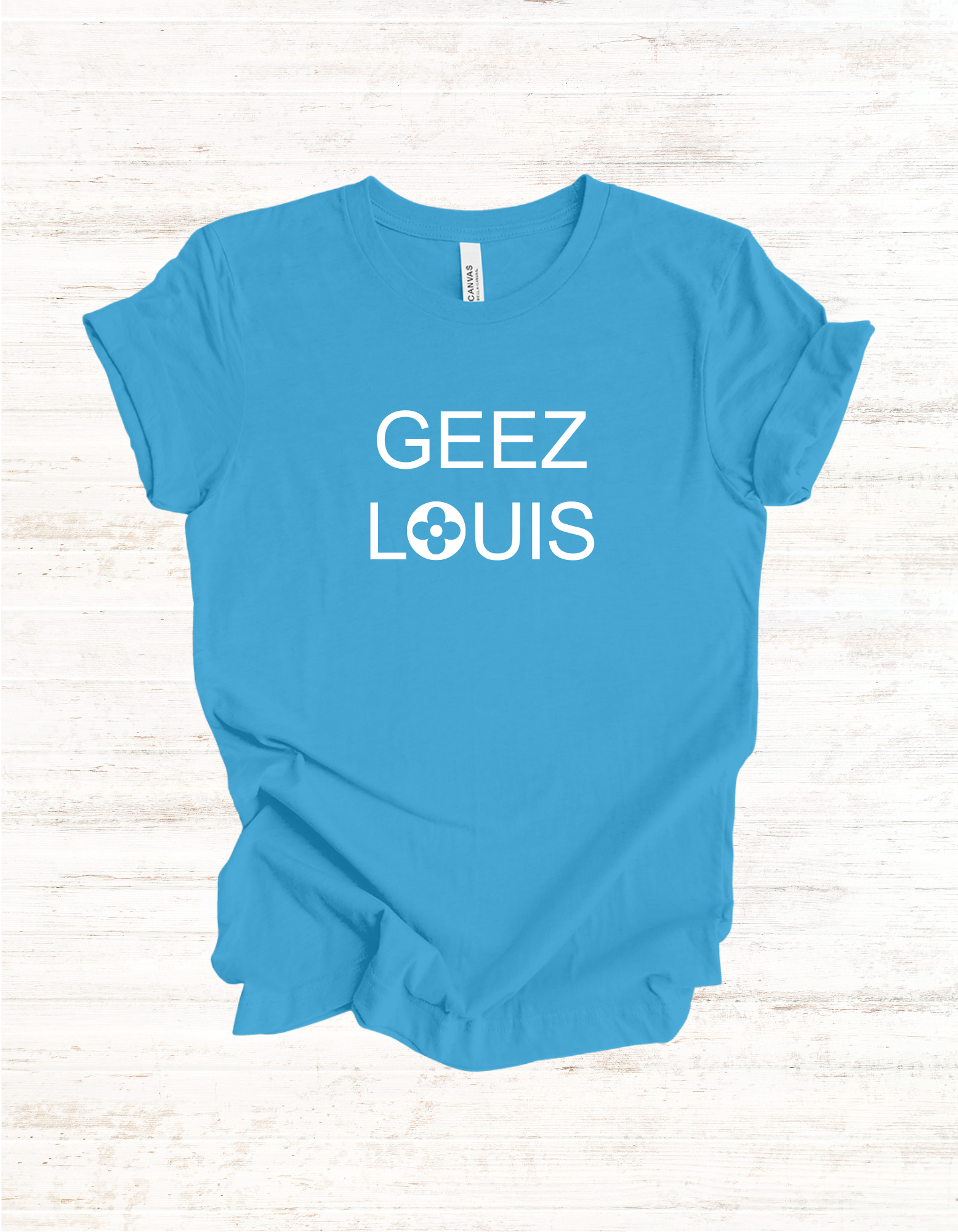 GEEZ LOUIS Graphic Tshirt, Luxury Lover Tee, Unisex Shirt, Short Sleeve Top, Fashion Tee Gift