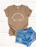 'The only BS I need is Bags and Shoes' Luxury Lover Graphic Tshirt, Chic Fashion Tee, Shopper Gift, Funny Shirt, Designer Apparel, Unisex Jersey Short Sleeve Tee