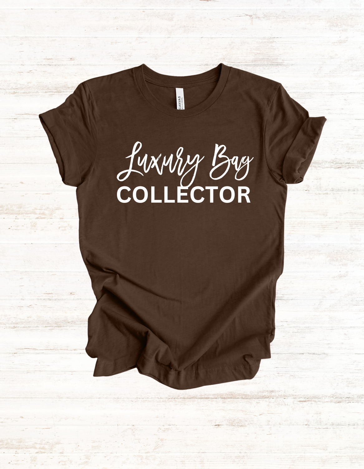 Luxury Bag Collector Graphic T-shirt | Luxury Lover | Handbag Collector