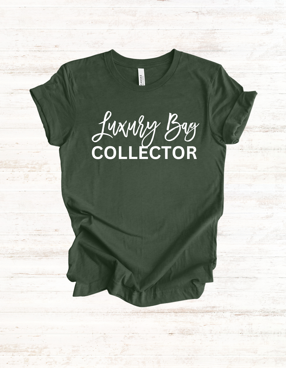 Luxury Bag Collector Graphic T-shirt | Luxury Lover | Handbag Collector