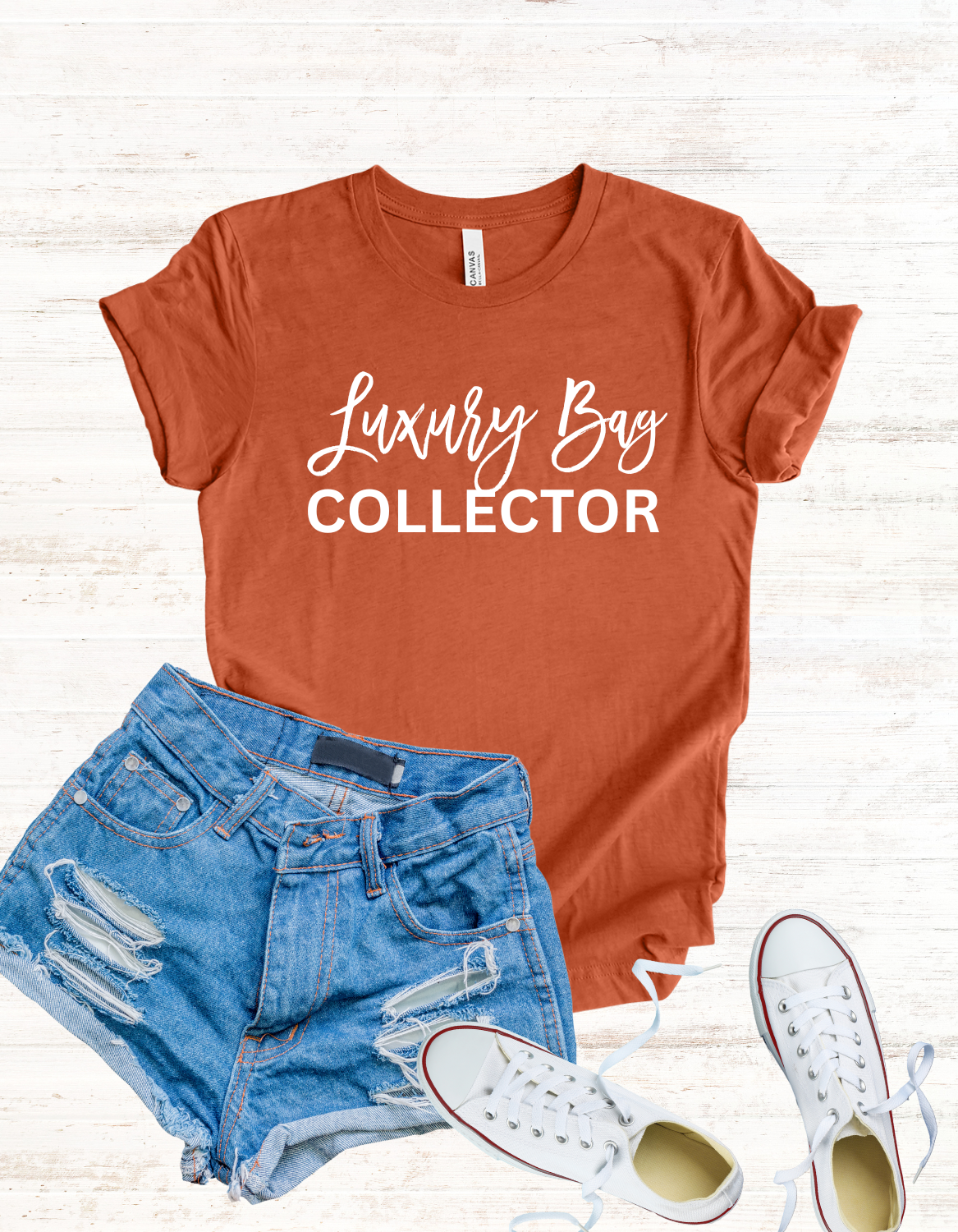 Luxury Bag Collector Graphic T-shirt | Luxury Lover | Handbag Collector