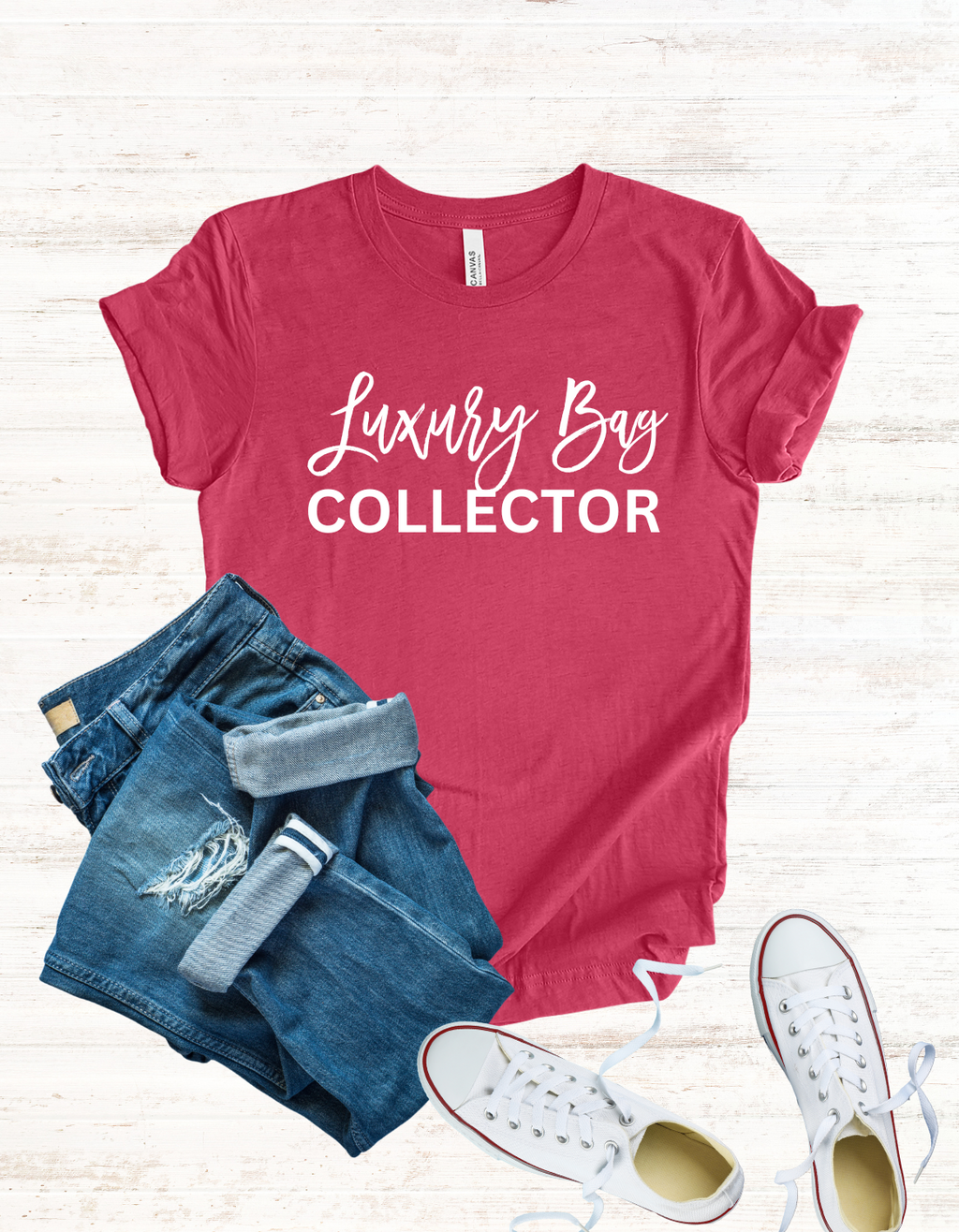 Luxury Bag Collector Graphic T-shirt | Luxury Lover | Handbag Collector