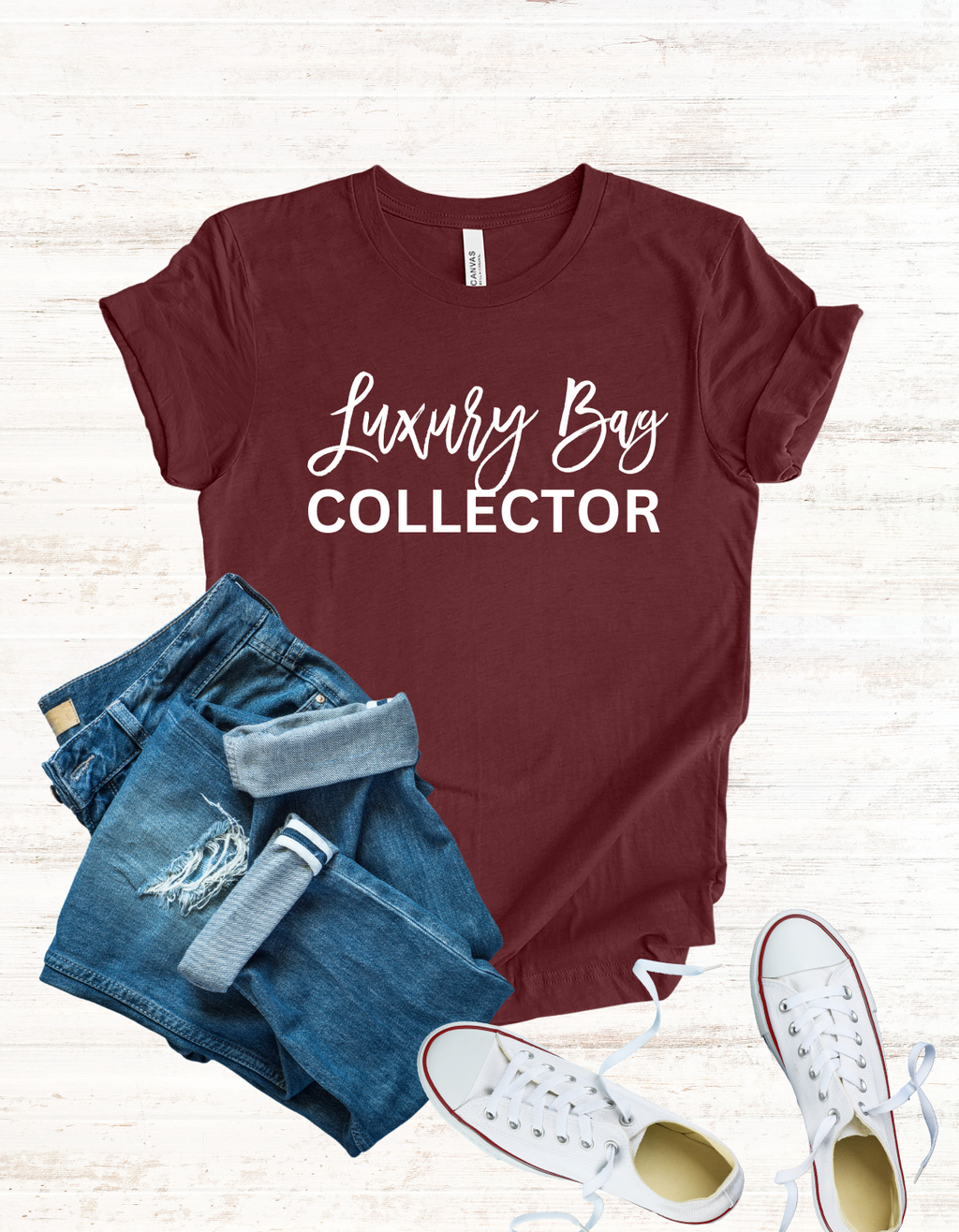 Luxury Bag Collector Graphic T-shirt | Luxury Lover | Handbag Collector