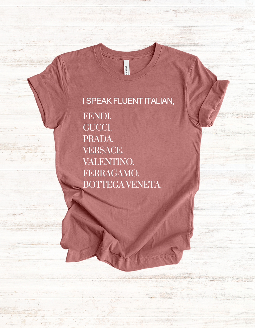 Luxury Lover Italian Graphic Tee, Unisex Shirt for Italy Enthusiasts, Fluent Italian Language Tee, Stylish Tee for Italian Speakers,