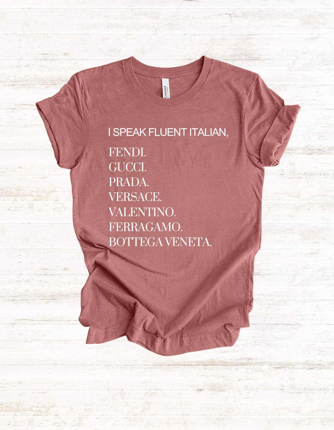 Luxury Lover Italian Graphic Tee, Unisex Shirt for Italy Enthusiasts, Fluent Italian Language Tee, Stylish Tee for Italian Speakers,