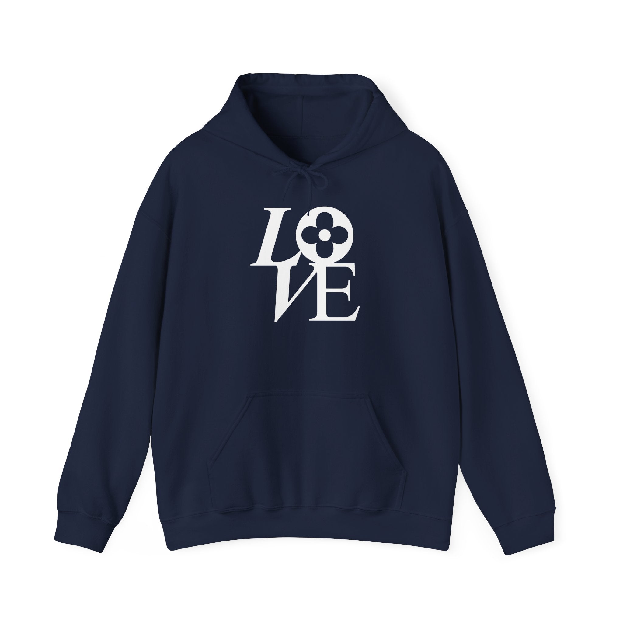 Love Hoodie - Cozy Couples Sweatshirt, Valentine's Day Gift, Heart Graphic Pullover, Romantic Apparel, Warm Relationship Jumper