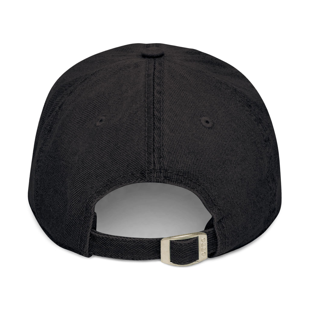 LOVE flower embroidery Denim Hat | Embroidered baseball cap, floral script