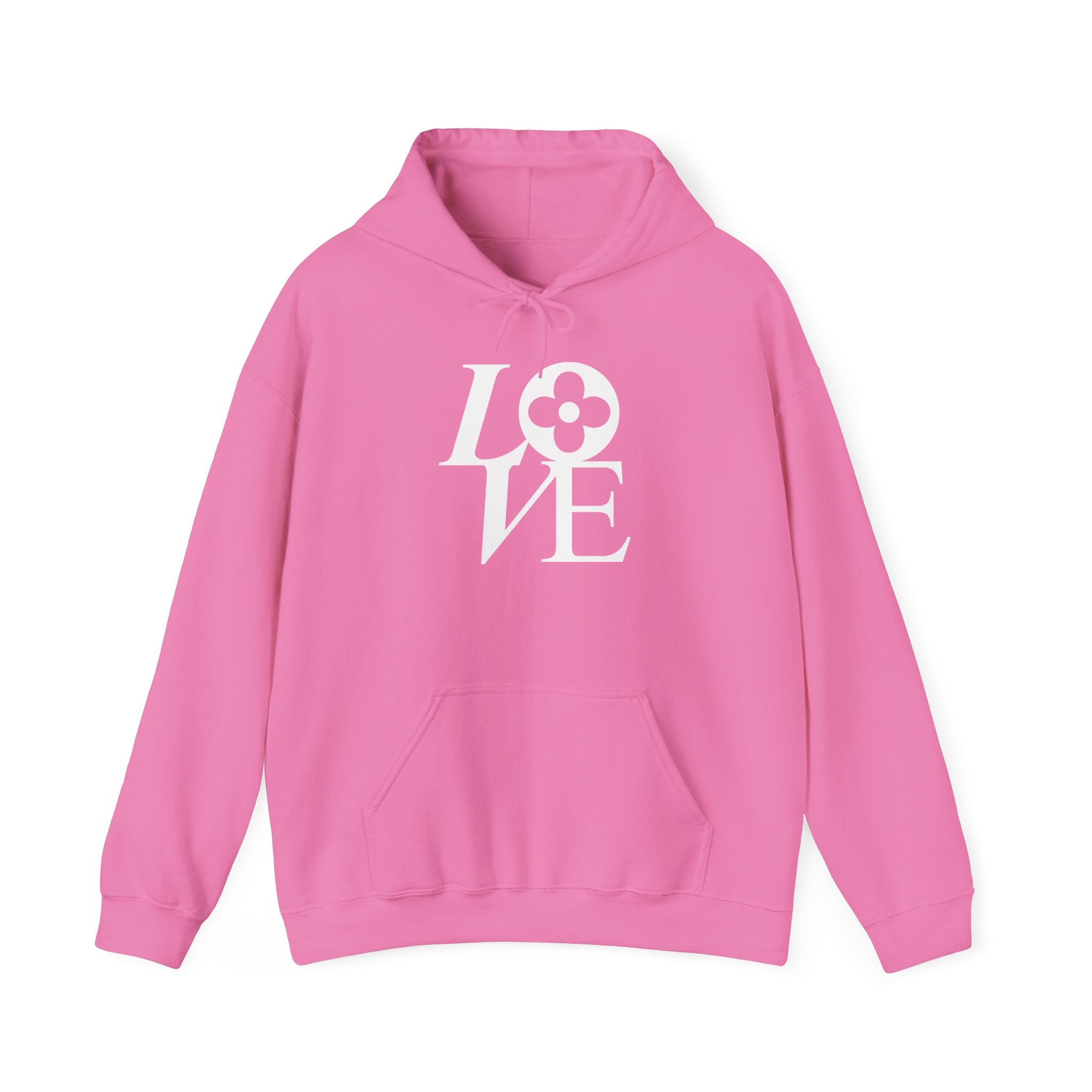 Love Hoodie - Cozy Couples Sweatshirt, Valentine's Day Gift, Heart Graphic Pullover, Romantic Apparel, Warm Relationship Jumper