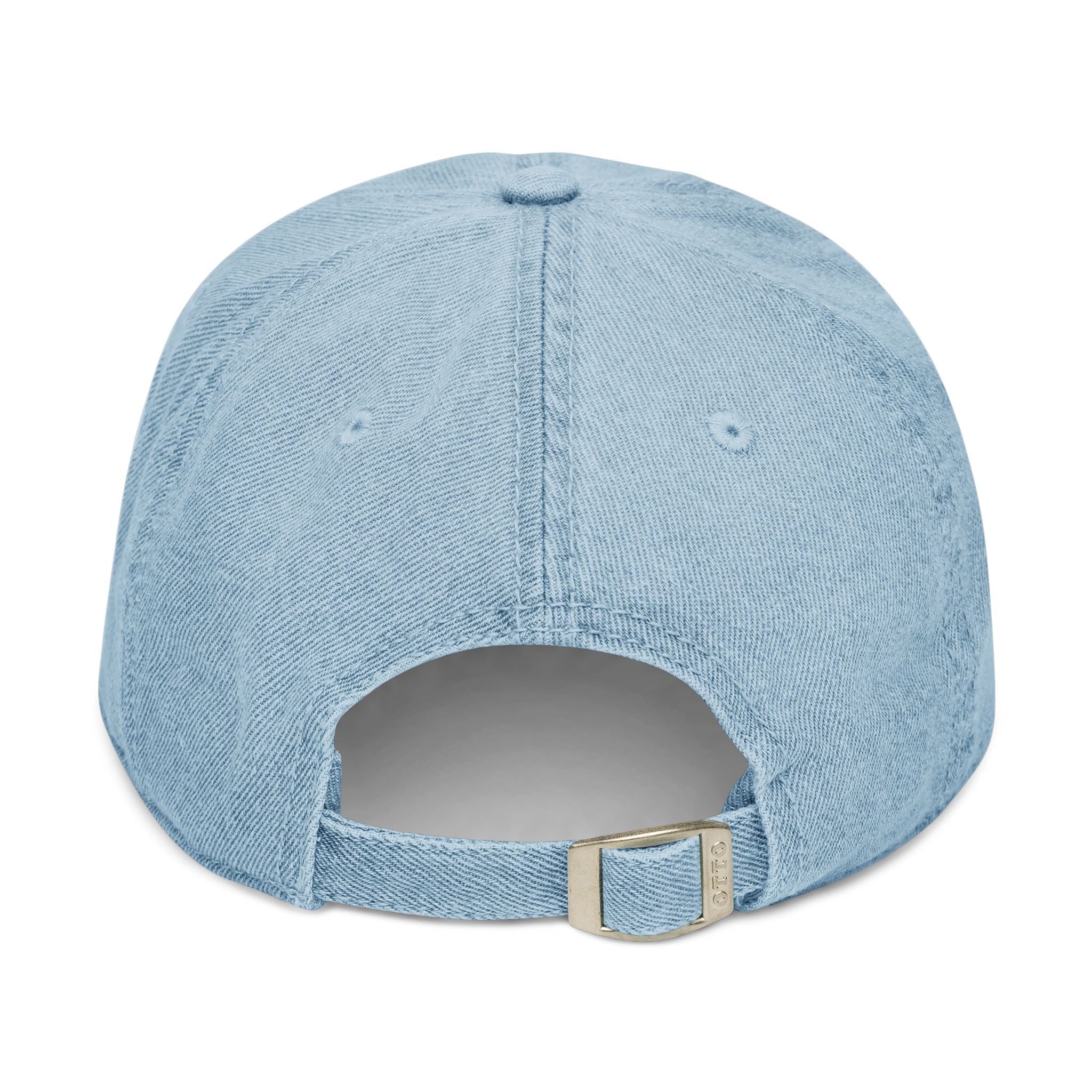 LOVE flower embroidery Denim Hat | Embroidered baseball cap, floral script