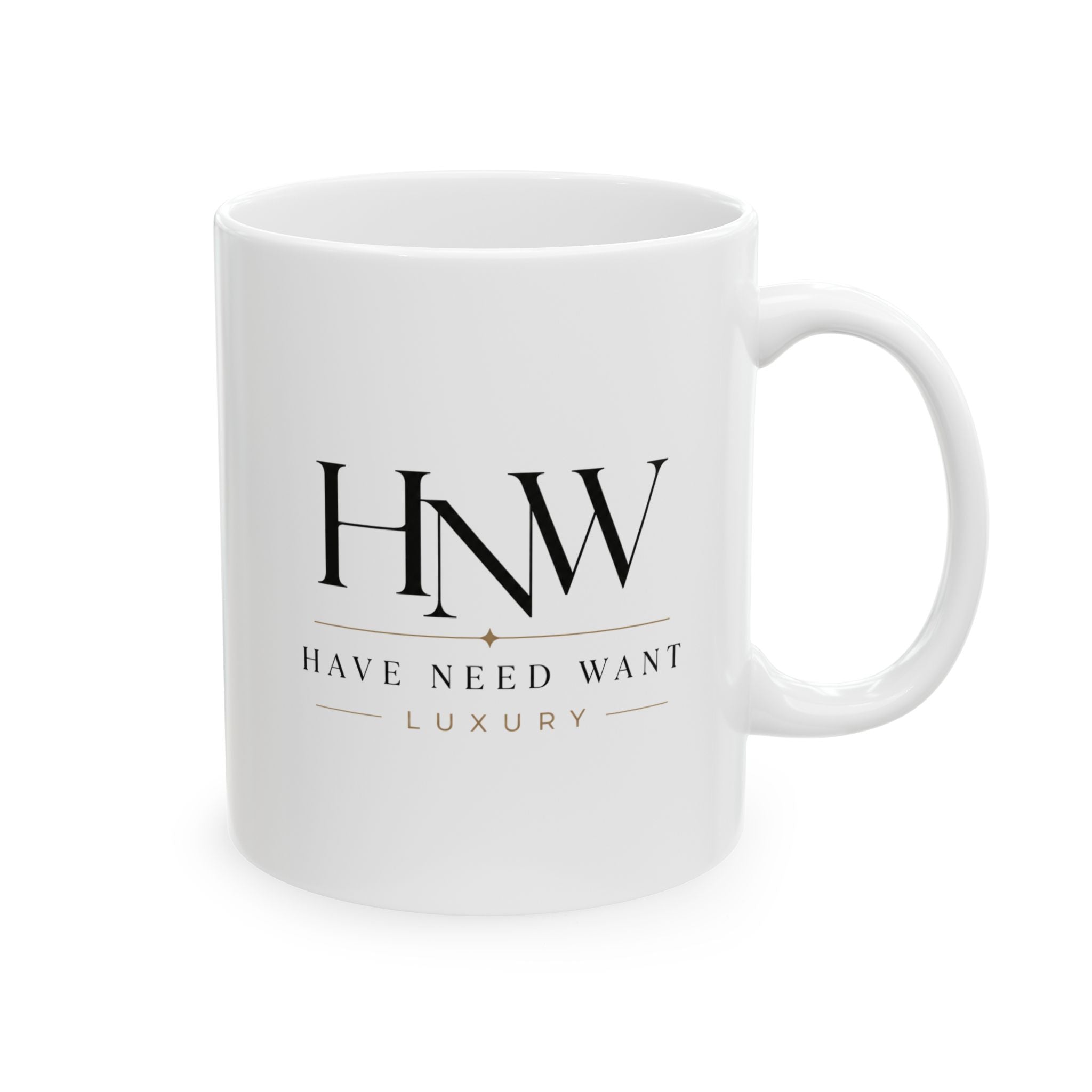 HNW Have Need Want Luxury Mug