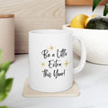Start the Day with Magic Ceramic Mug — Inspirational Coffee & Tea Cup