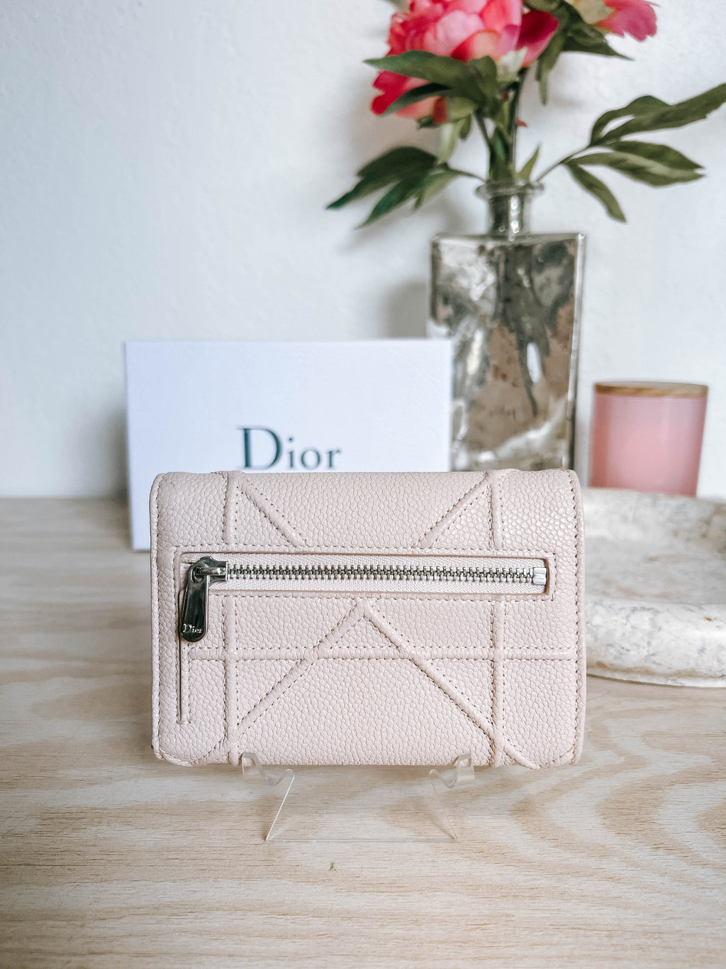 Pre-Owned Dior Diorama Compact Wallet *Final Sale*