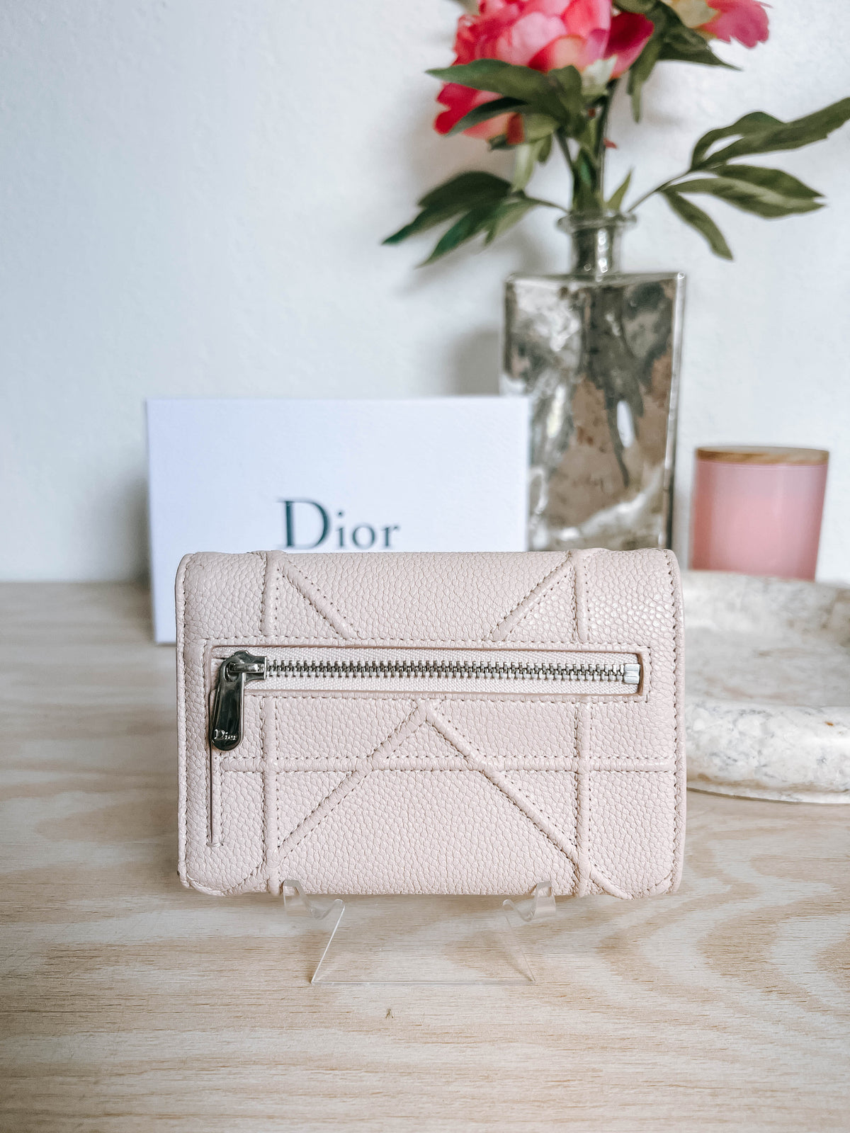 Pre-Owned Dior Diorama Compact Wallet *Final Sale*