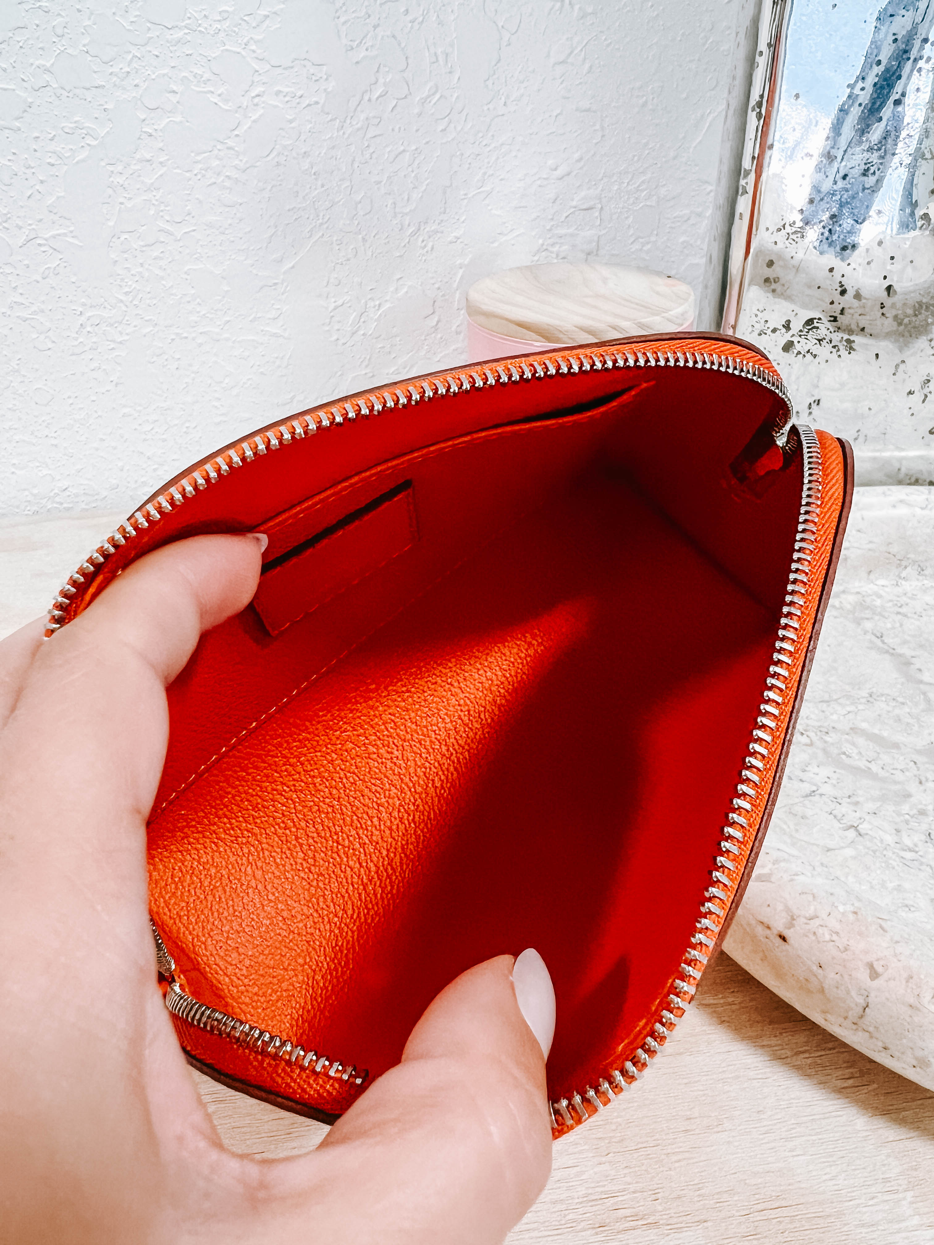 LV Epi Leather Cosmetics Case