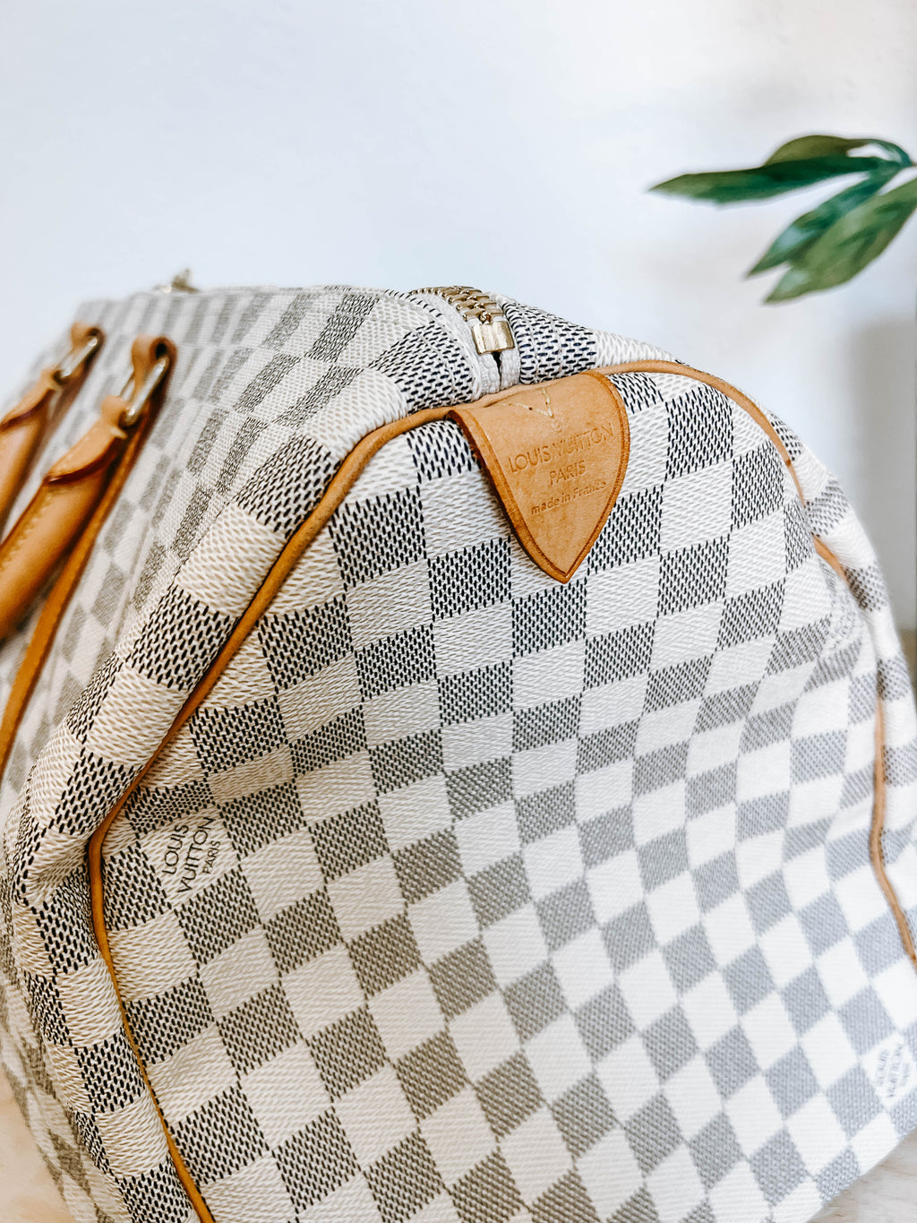 LV Damier Azur Keepall 50