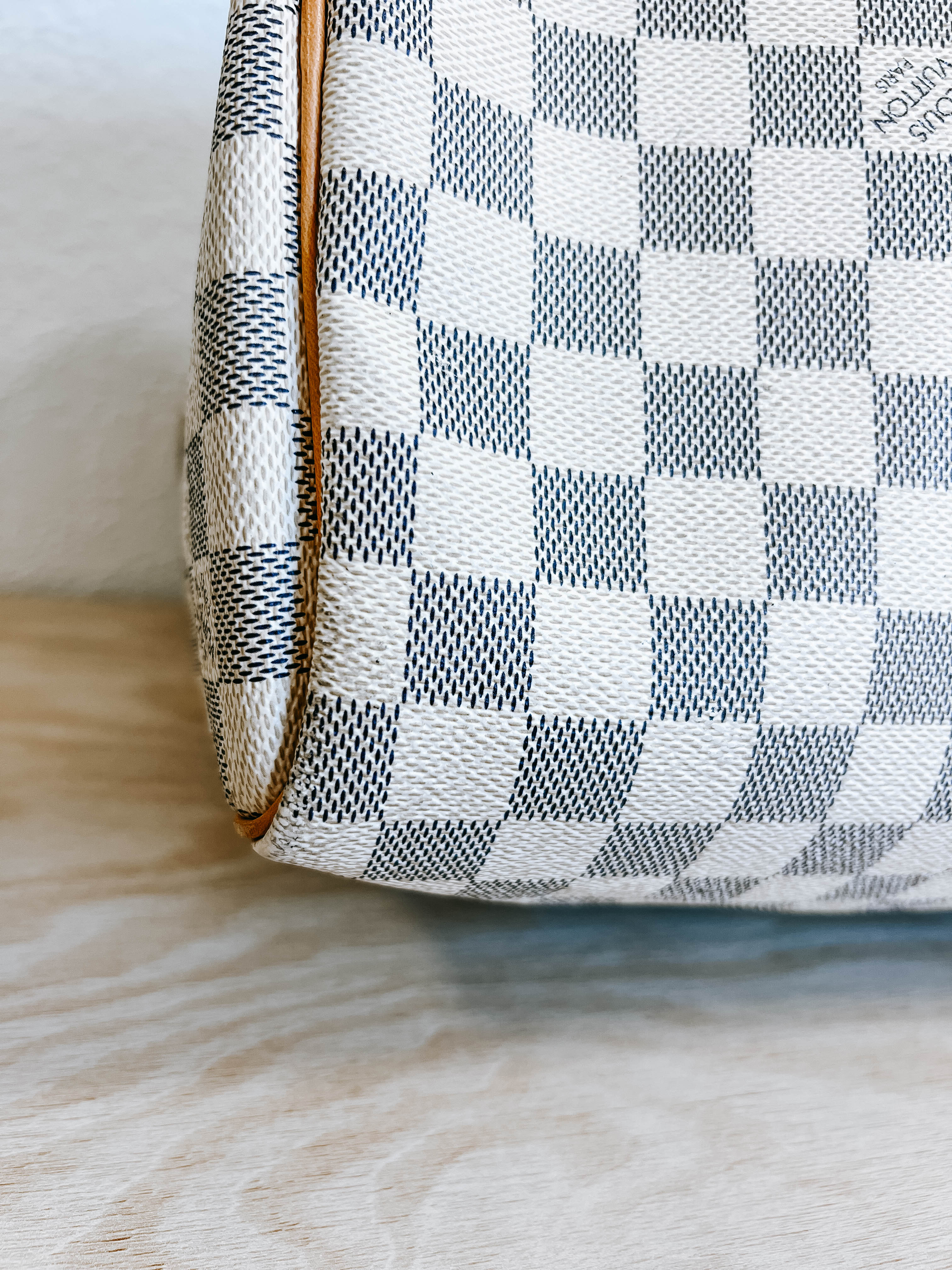 LV Damier Azur Keepall 50