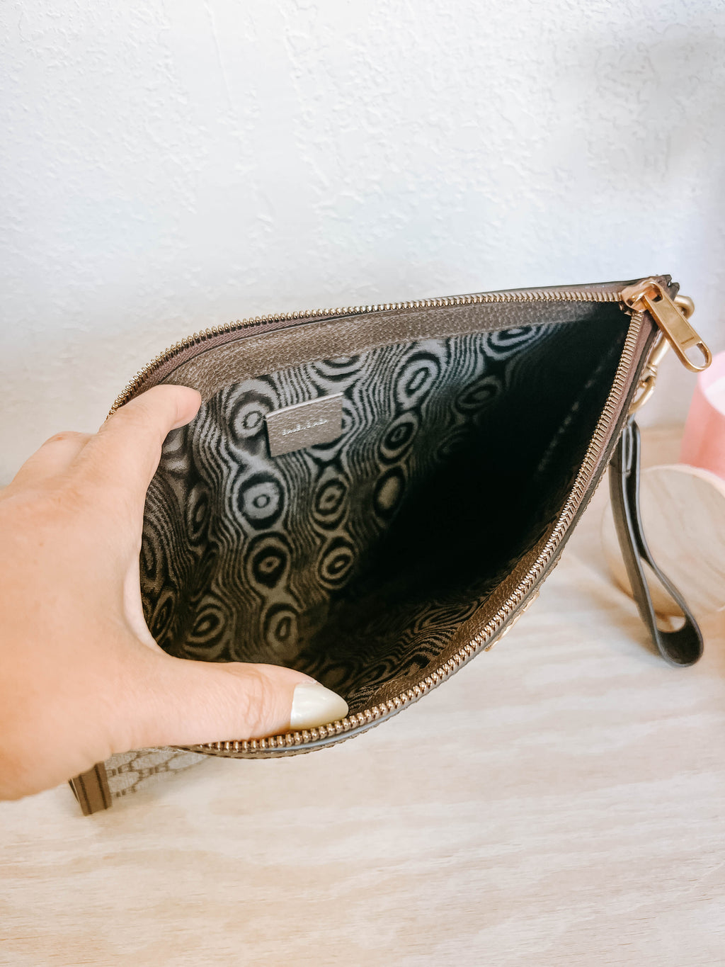 Gucci x Balenciaga Hacker Project BB Supreme Ophidia Web Clutch