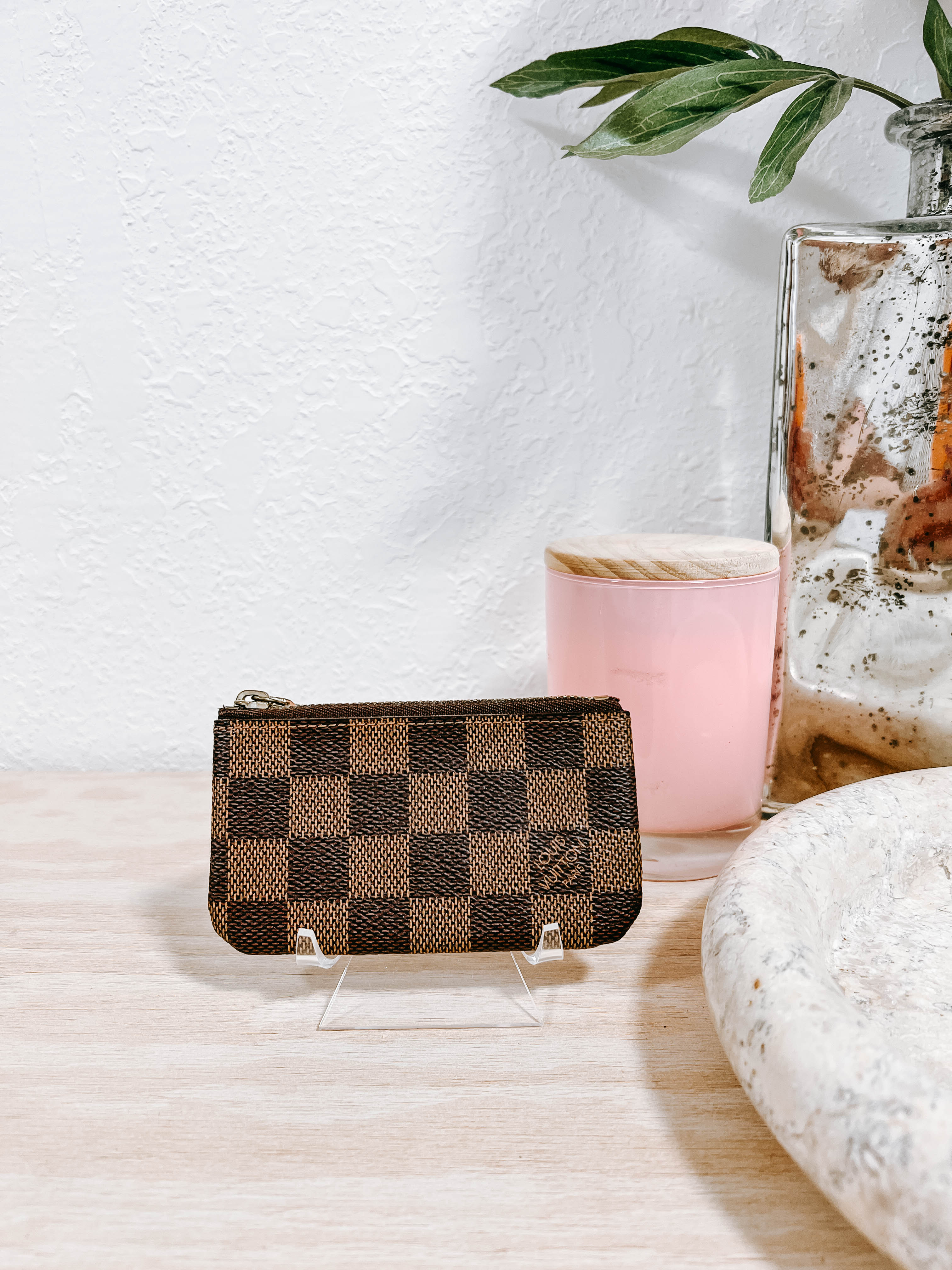 Pre-Owned Louis Vuitton Damier Ebene Key Cles