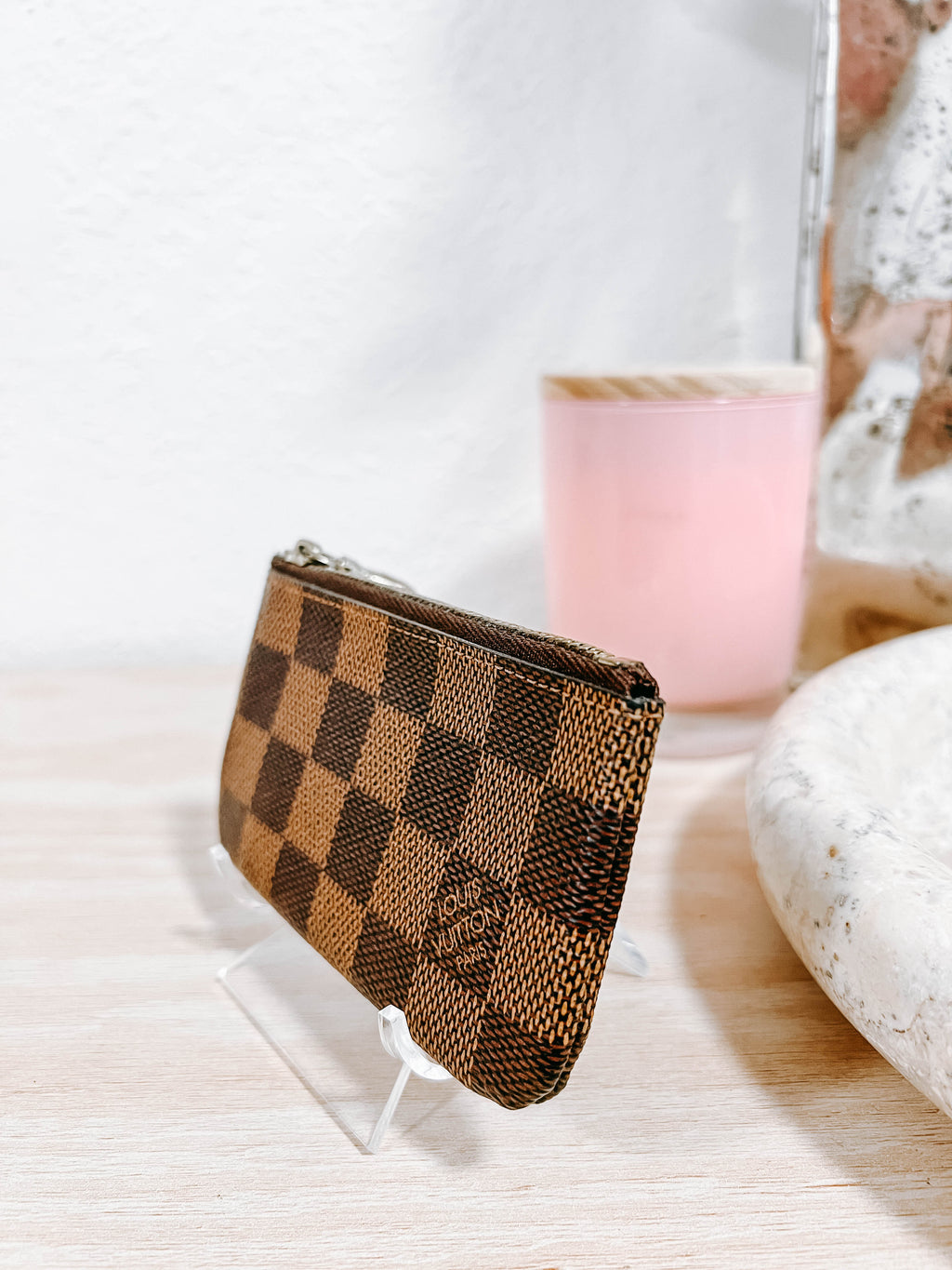 Pre-Owned Louis Vuitton Damier Ebene Key Cles