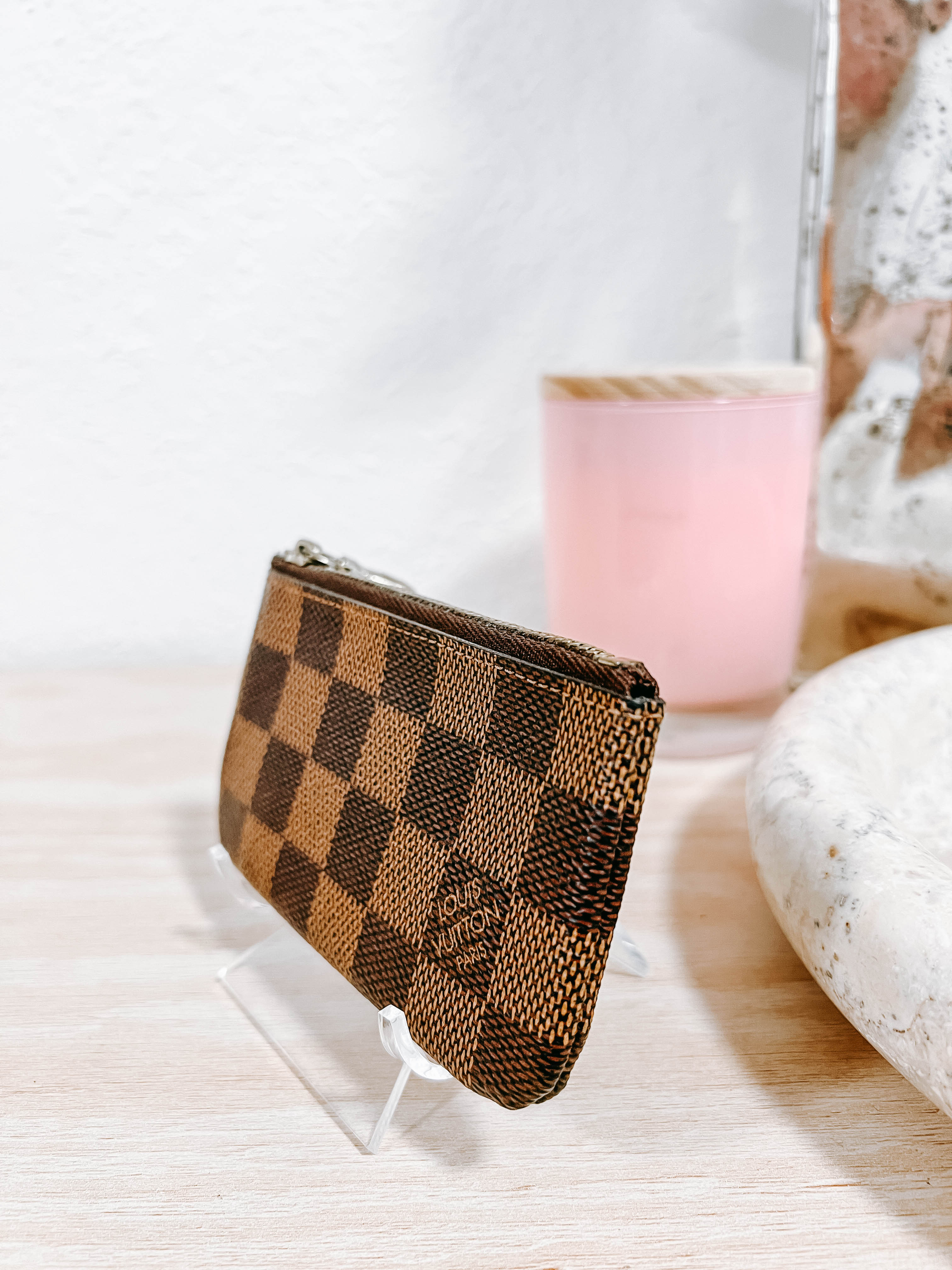 Pre-Owned Louis Vuitton Damier Ebene Key Cles