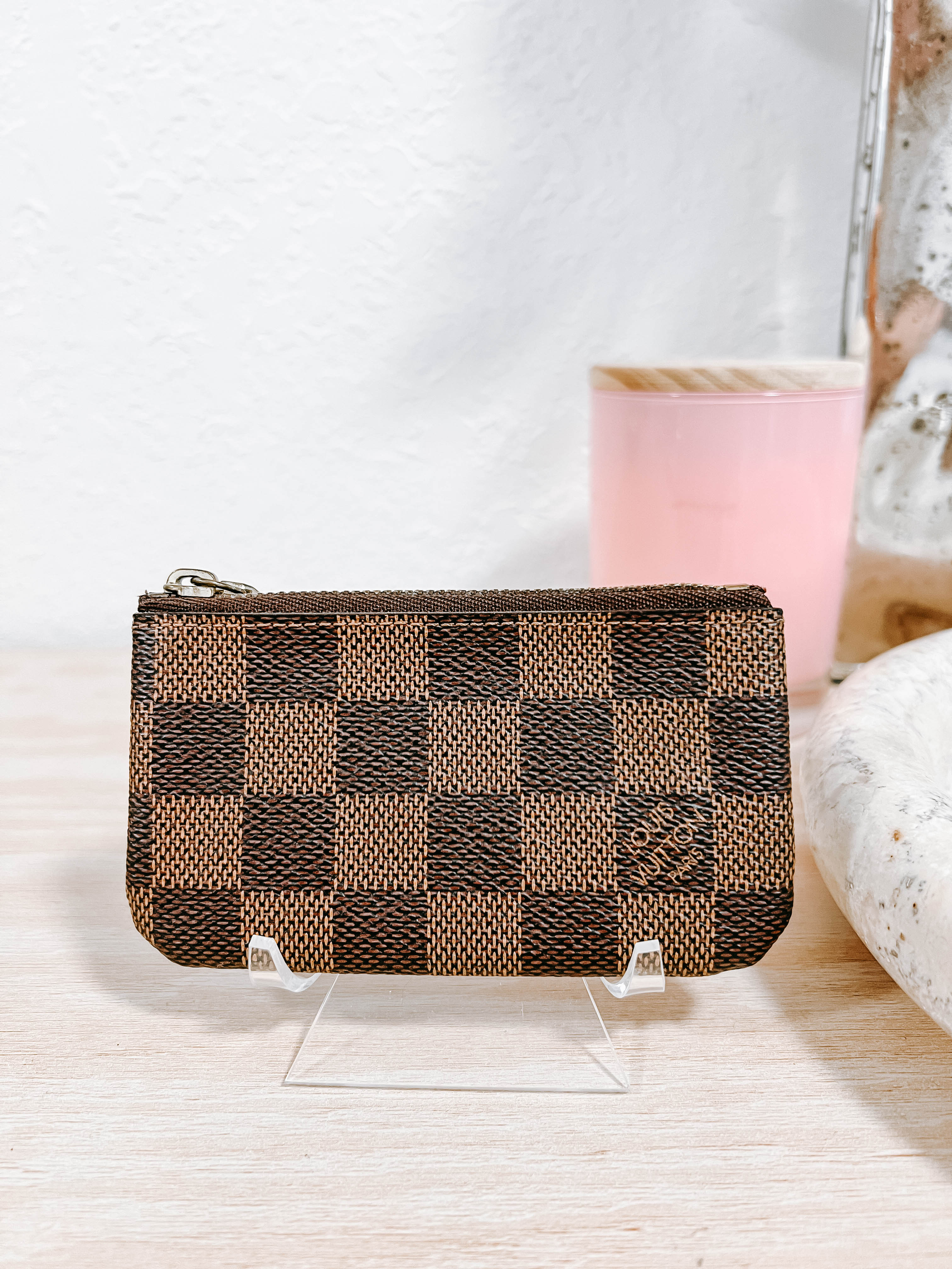 Pre-Owned Louis Vuitton Damier Ebene Key Cles