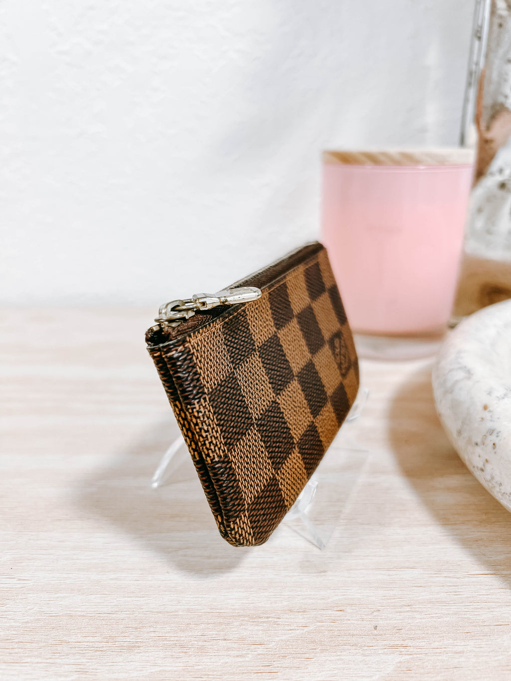Pre-Owned Louis Vuitton Damier Ebene Key Cles