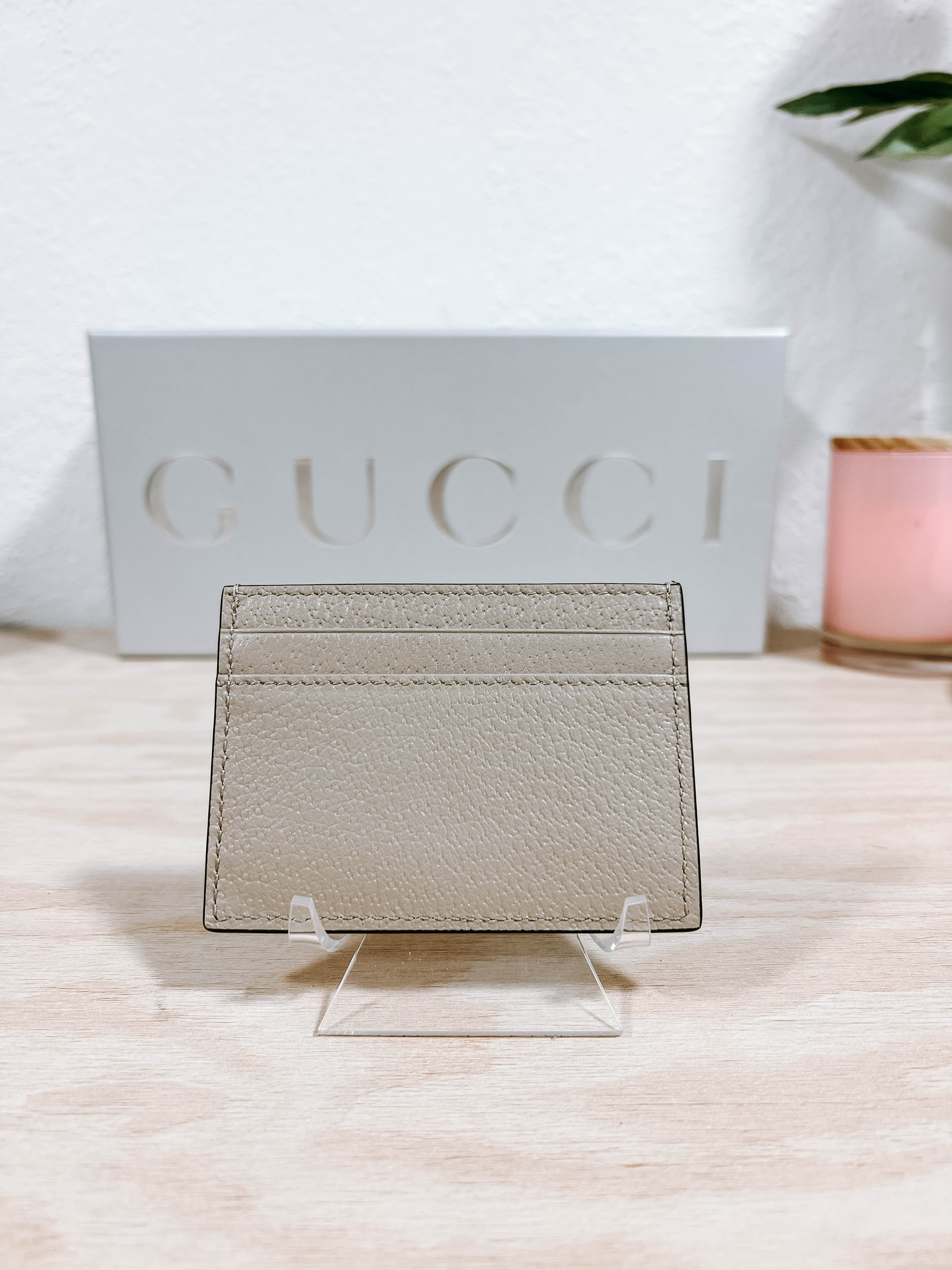 Pre-Owned Gucci Horsebit Card Holder Gift Set