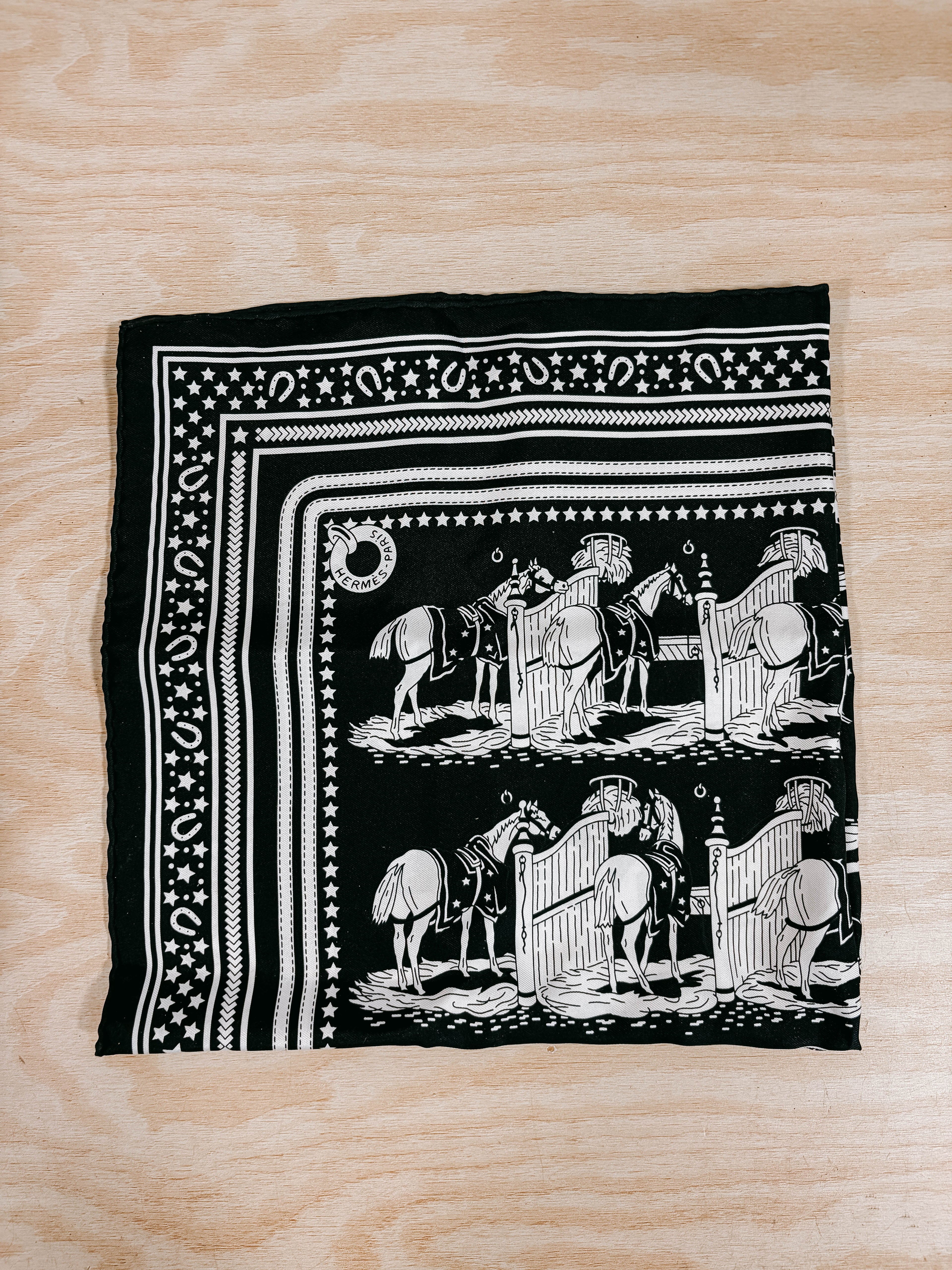 Pre-Owned Hermes Silk Square Scarf *Final Sale*