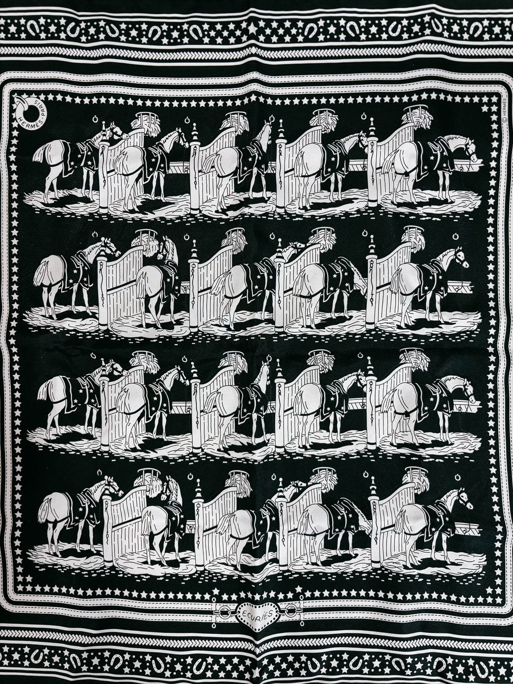 Pre-Owned Hermes Silk Square Scarf *Final Sale*