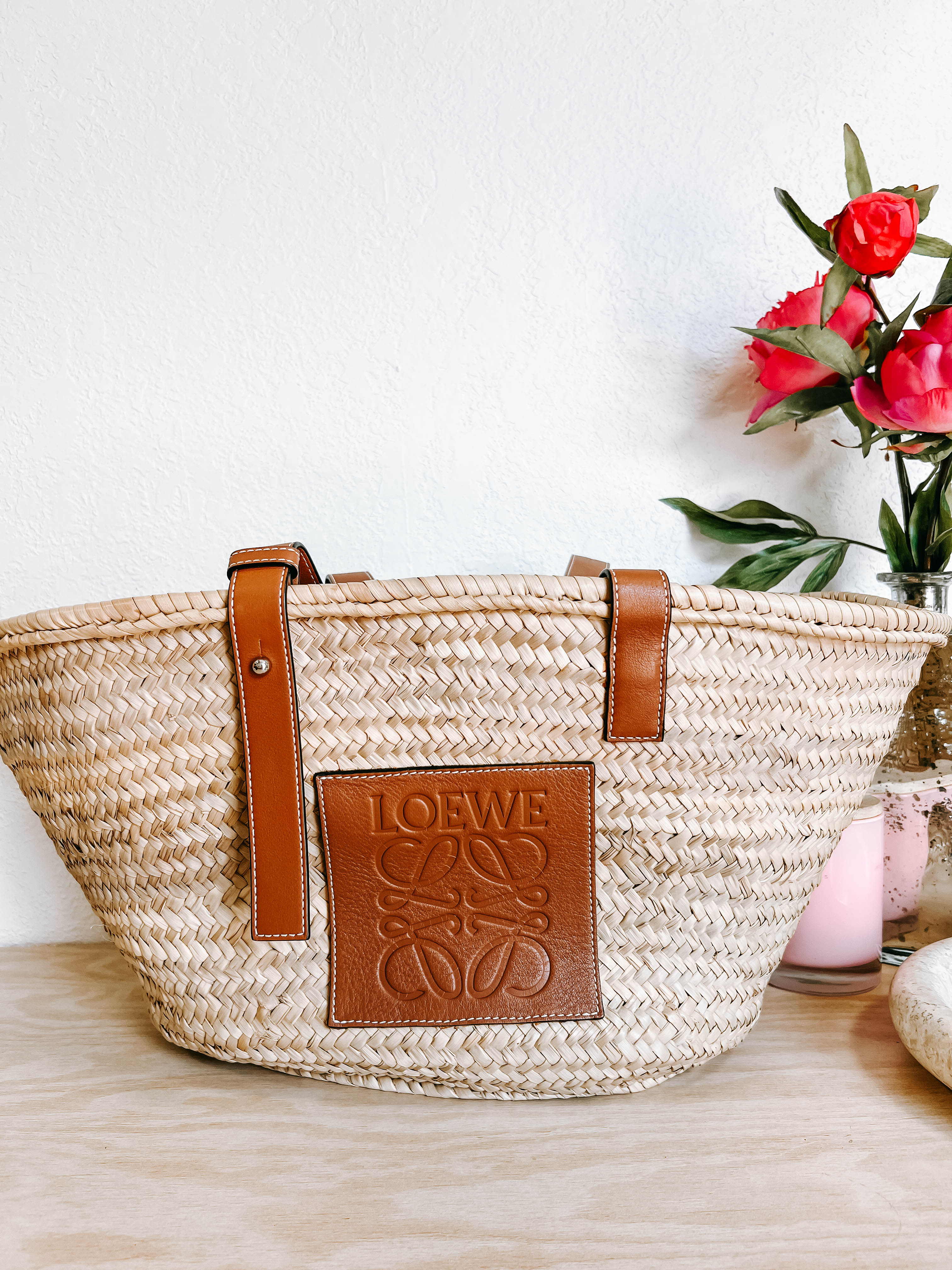 Pre-Owned Loewe Anagram Square Basket Tote *Final Sale*