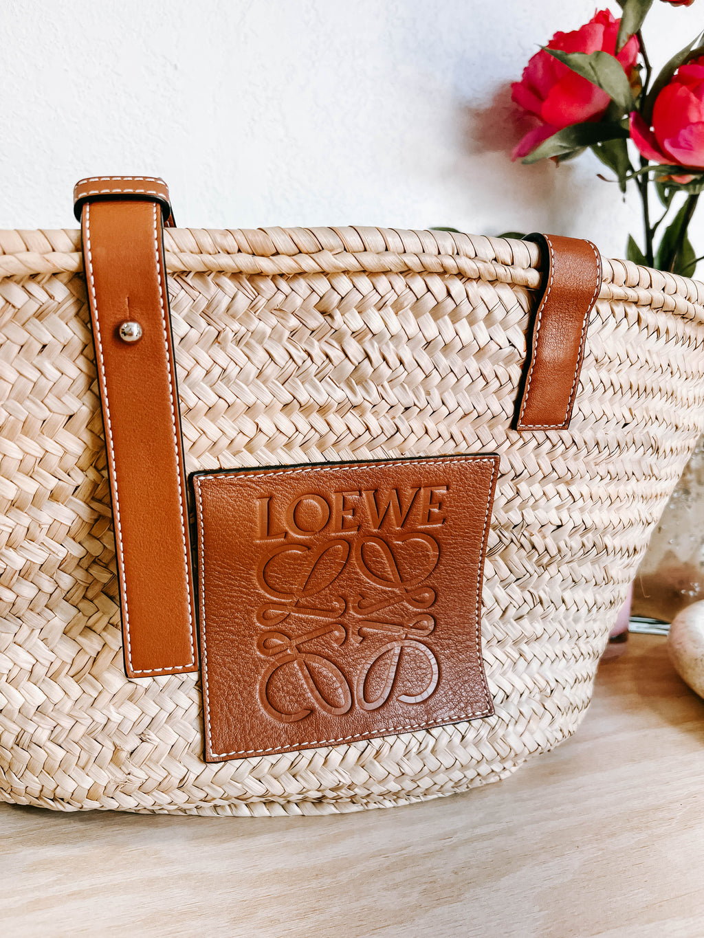 Pre-Owned Loewe Anagram Square Basket Tote *Final Sale*