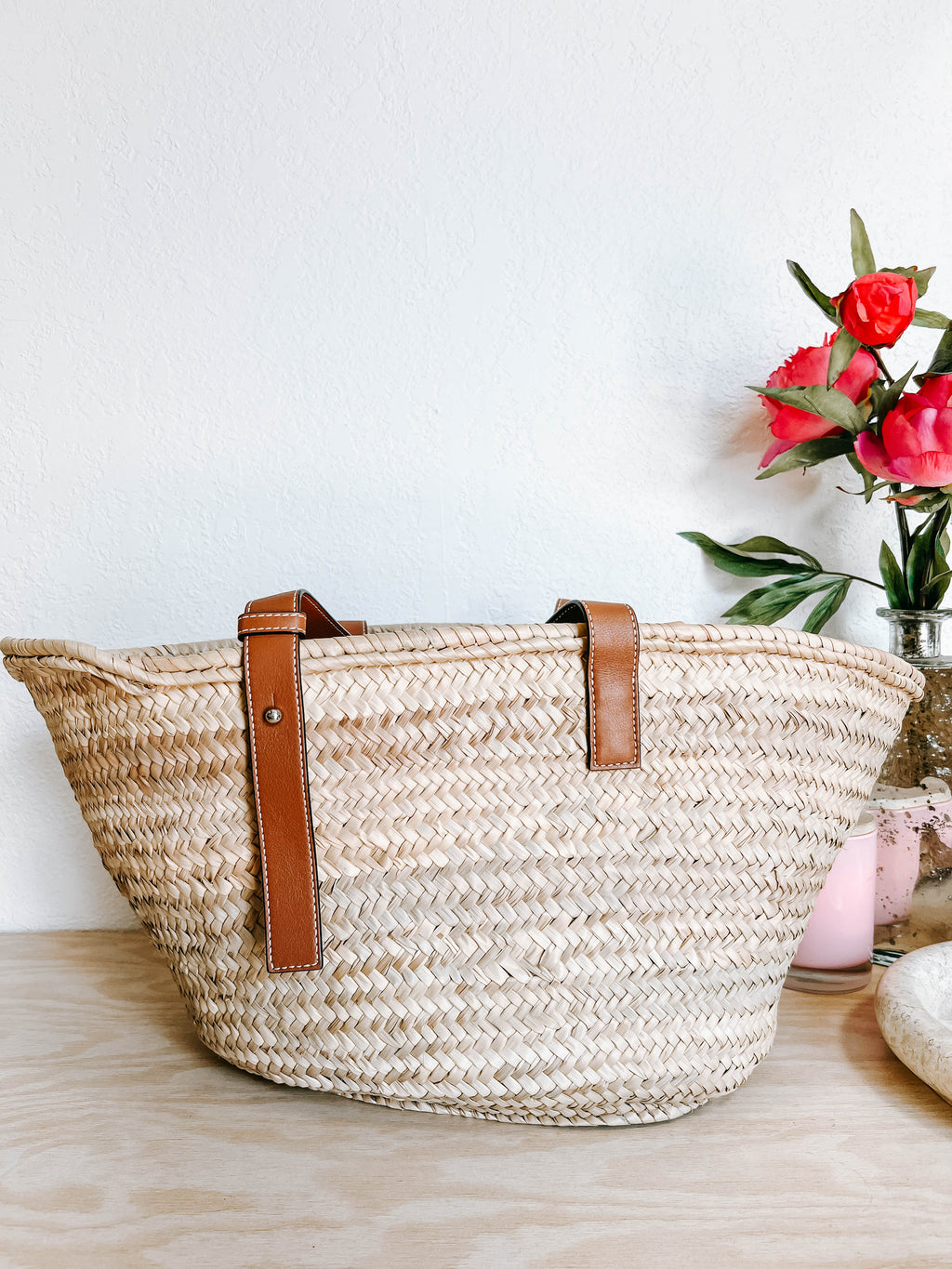 Pre-Owned Loewe Anagram Square Basket Tote *Final Sale*