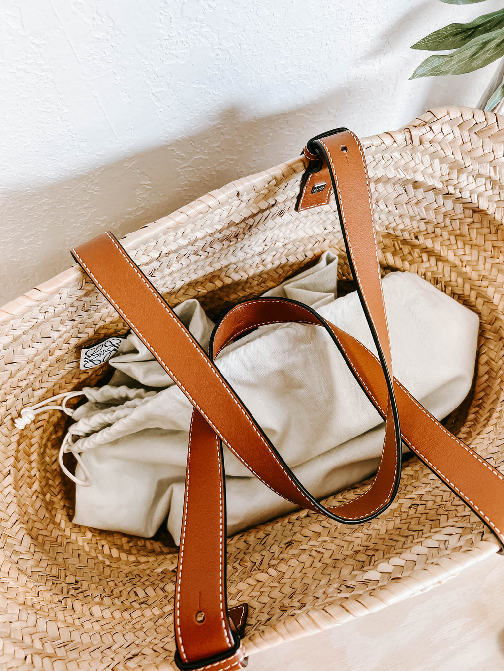 Pre-Owned Loewe Anagram Square Basket Tote *Final Sale*