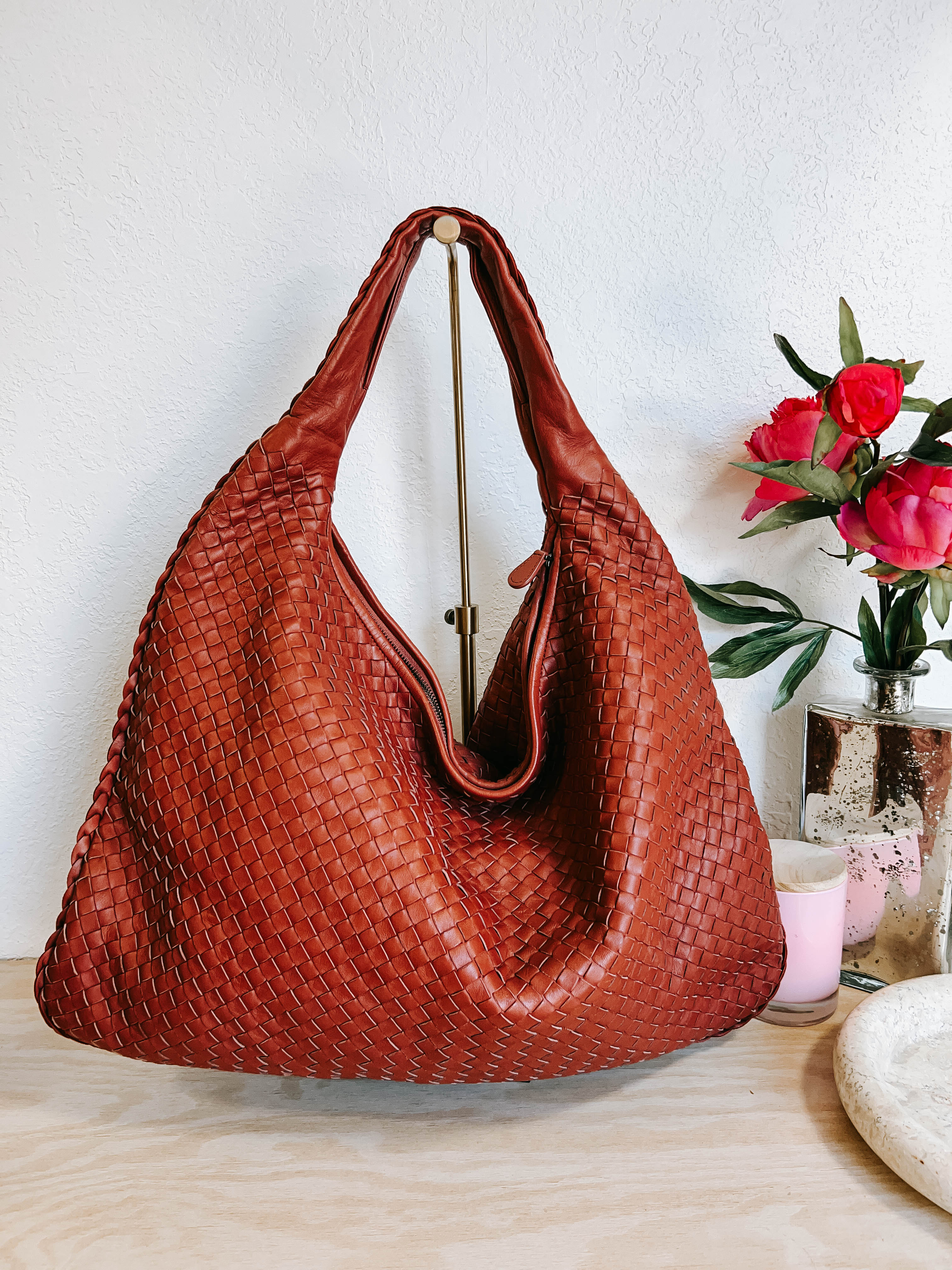 Pre-Owned Bottega Veneta Large Hop Bag
