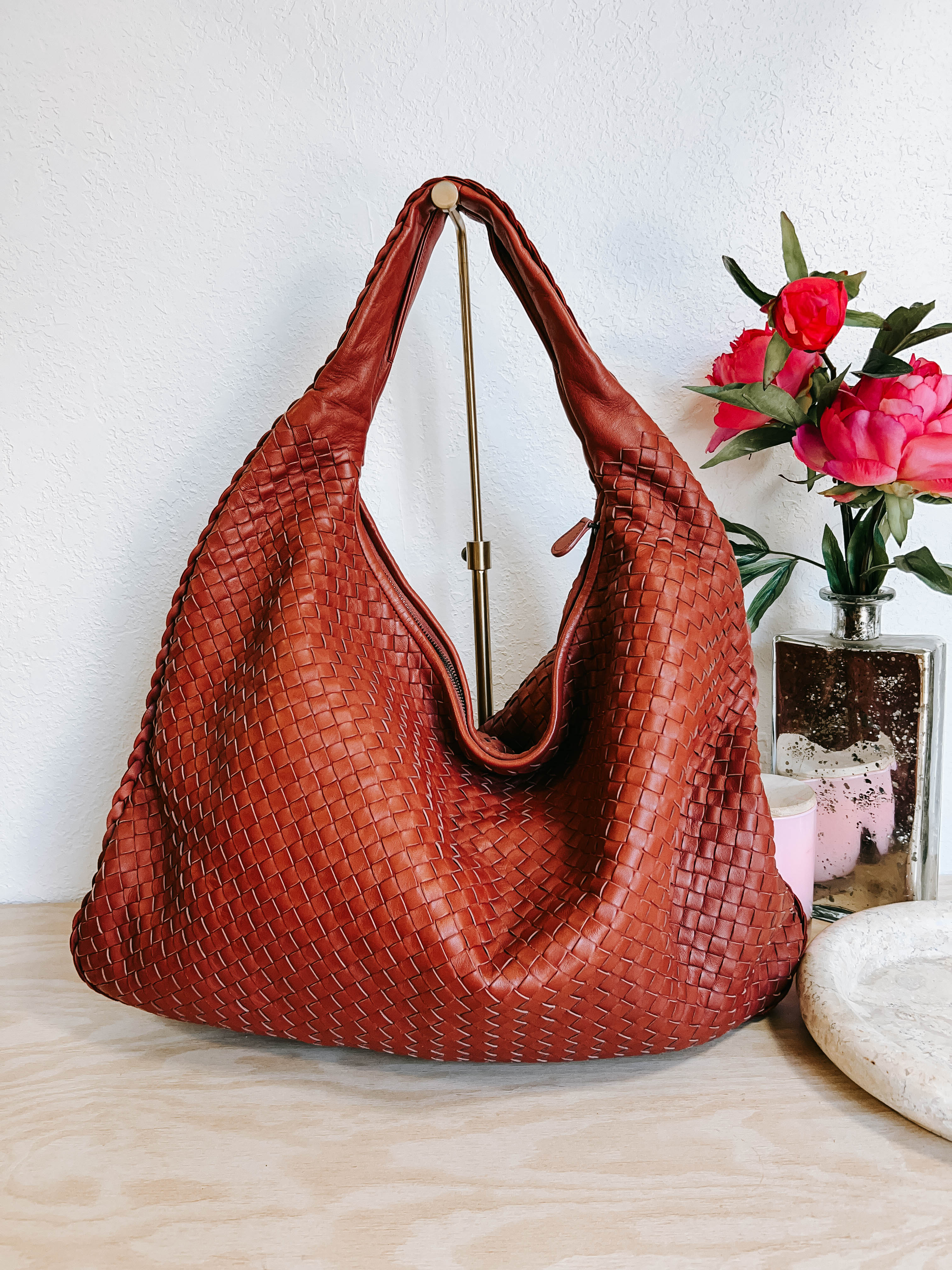 Pre-Owned Bottega Veneta Large Hop Bag
