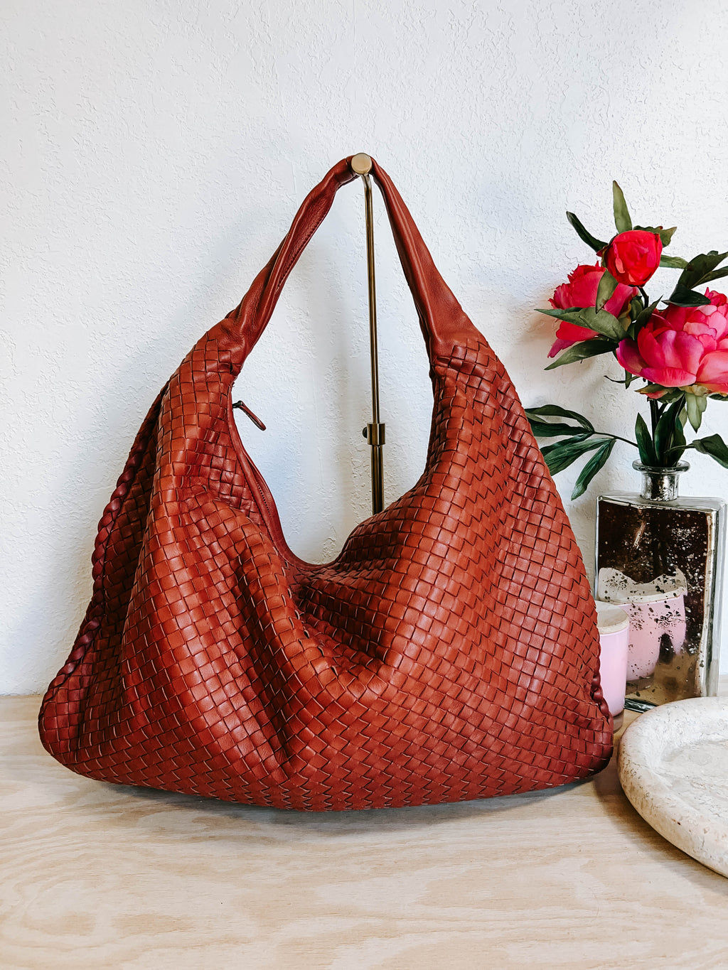 Pre-Owned Bottega Veneta Large Hop Bag
