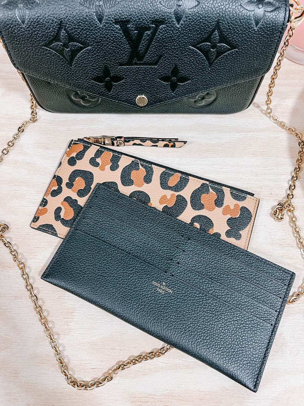 Pre-Owned LV Monogram Empreinte Wild at Heart Pochette Felicie