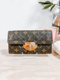 Pre-Owned Louis Vuitton Monogram Etoile Portefeuille Sarah Wallet