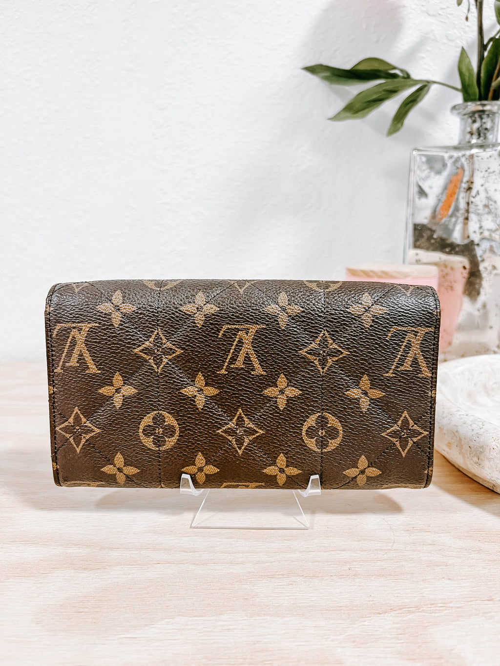 Pre-Owned Louis Vuitton Monogram Etoile Portefeuille Sarah Wallet