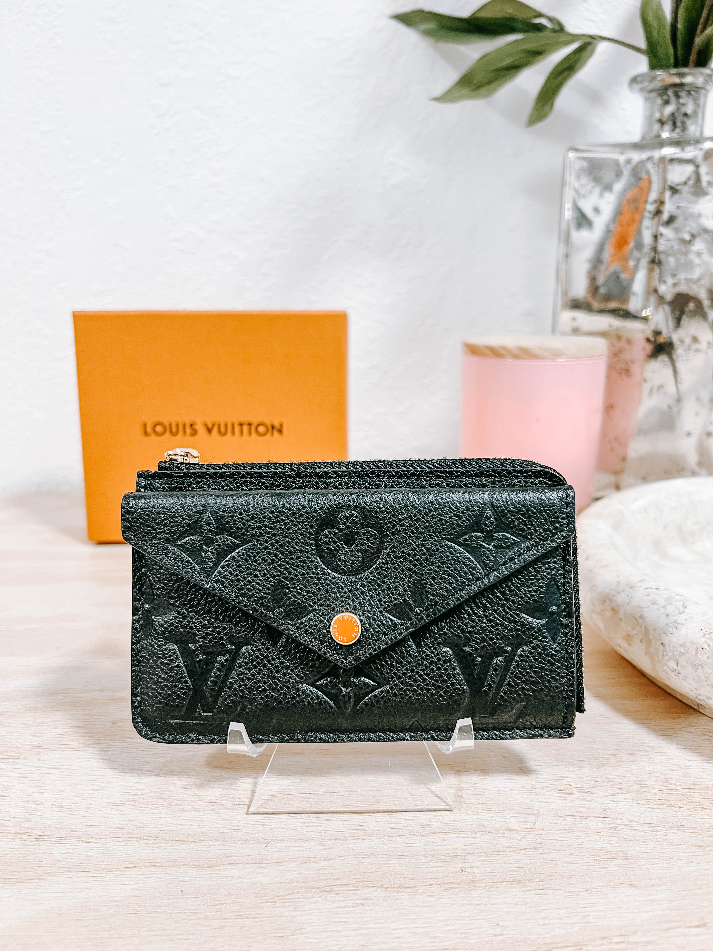Pre-Owned Louis Vuitton Black Empriente Recto Verso *Final Sale*