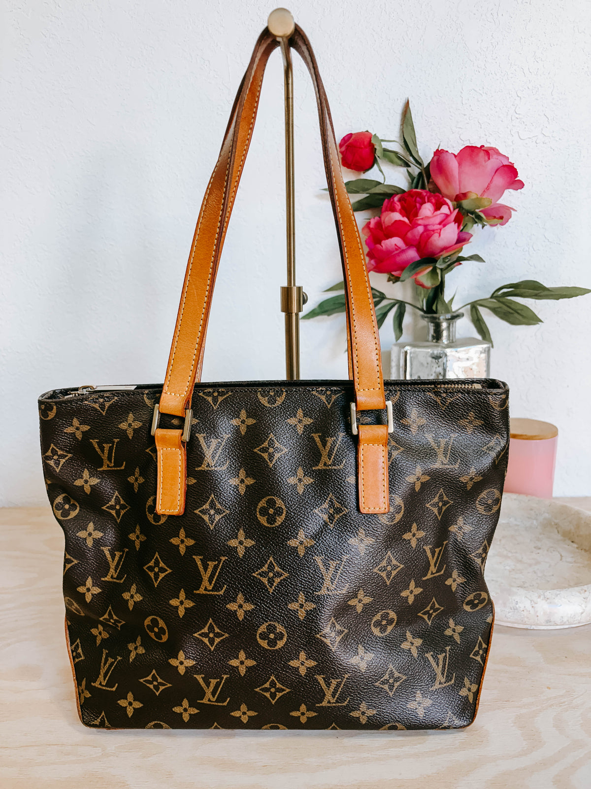 Pre-Owned Louis Vuitton Monogram Cabas Piano PM Bag *Final Sale*