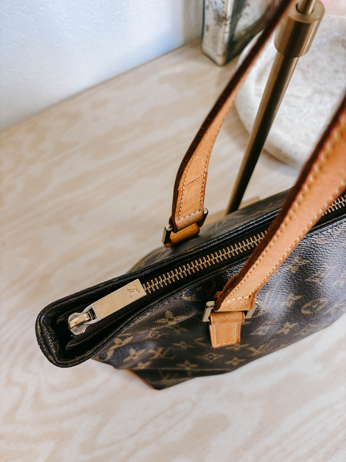 Pre-Owned Louis Vuitton Monogram Cabas Piano PM Bag *Final Sale*