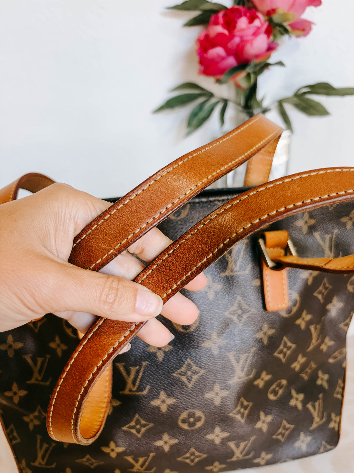 Pre-Owned Louis Vuitton Monogram Cabas Piano PM Bag *Final Sale*
