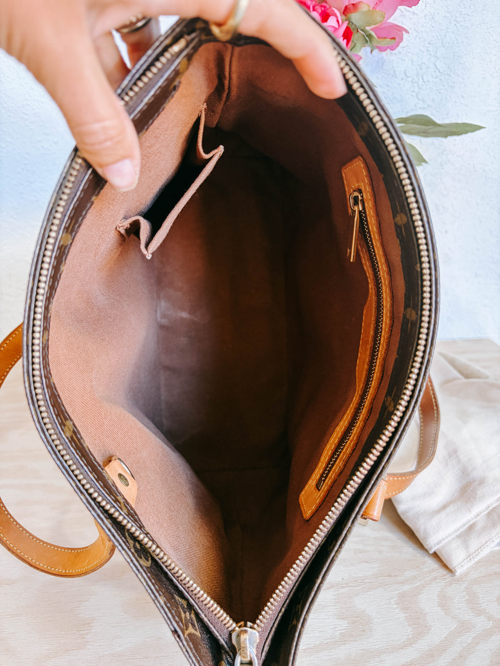 Pre-Owned Louis Vuitton Monogram Cabas Piano PM Bag *Final Sale*