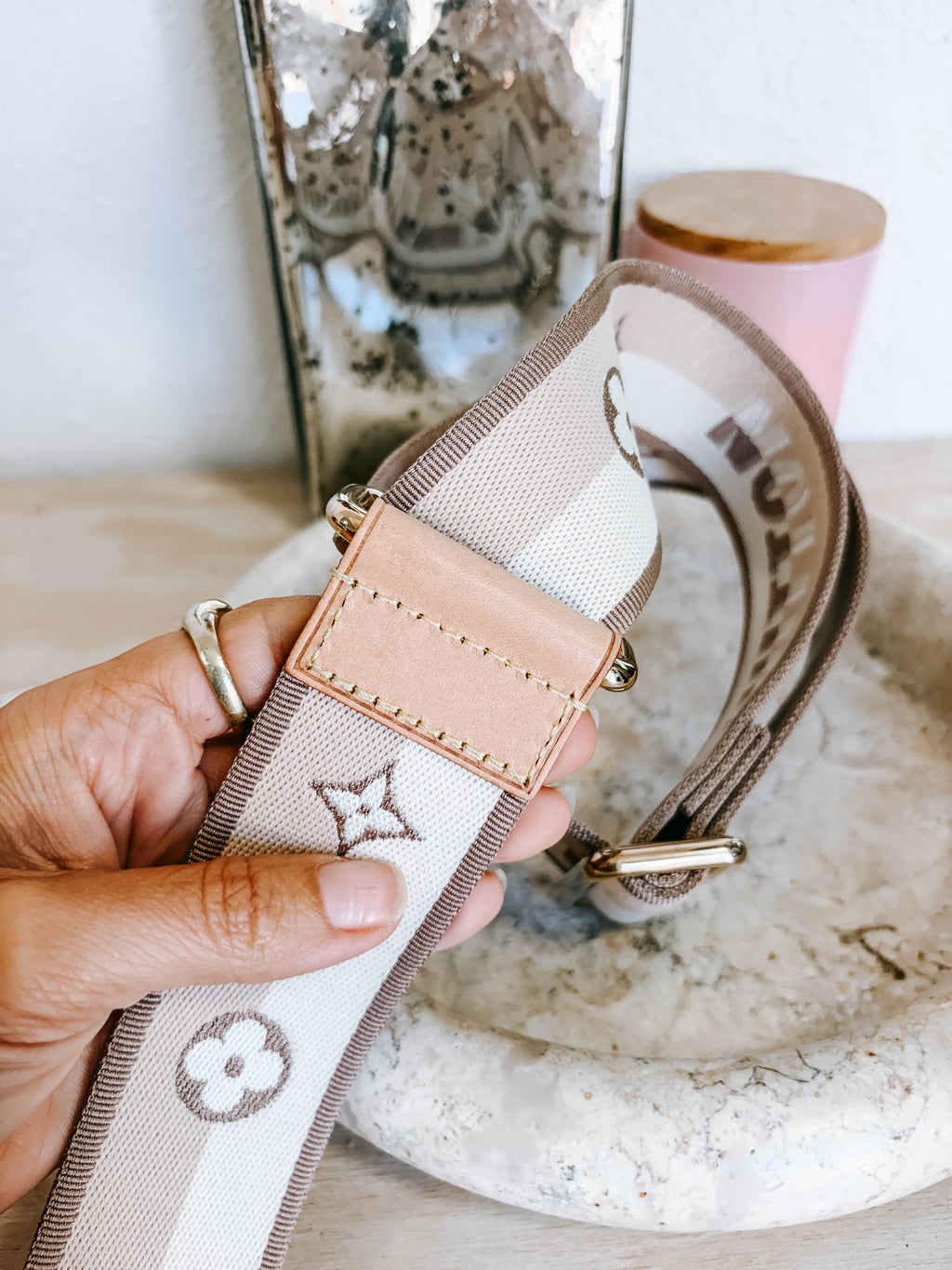 Pre-Owned Louis Vuitton Nylon Bandouliere Strap *Final Sale*